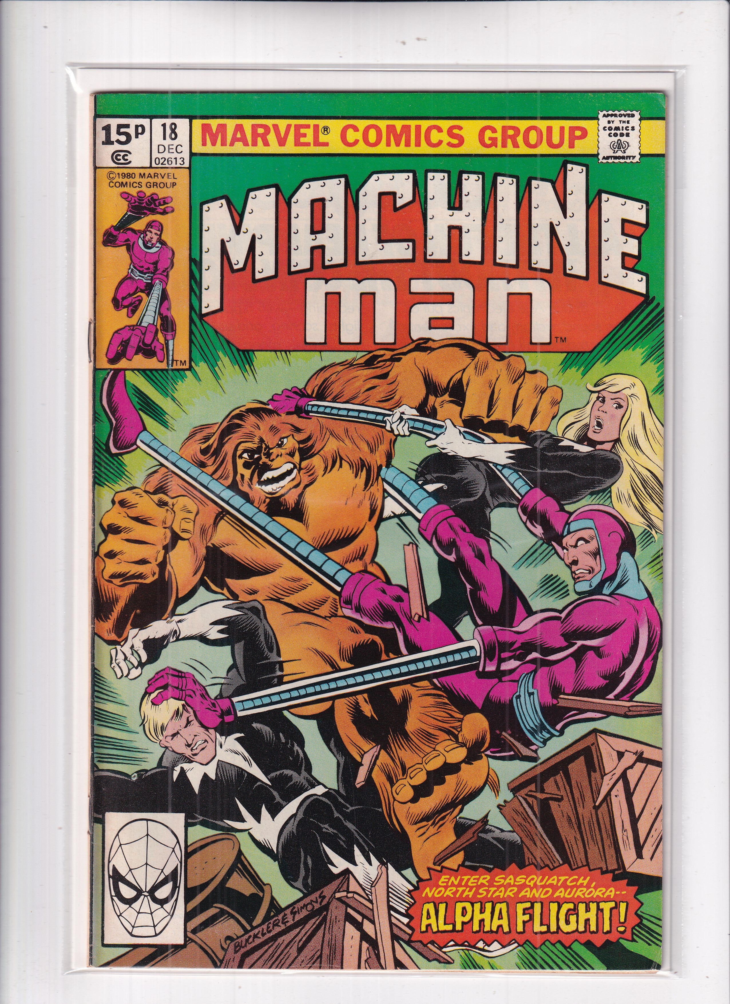 Machine Man #18