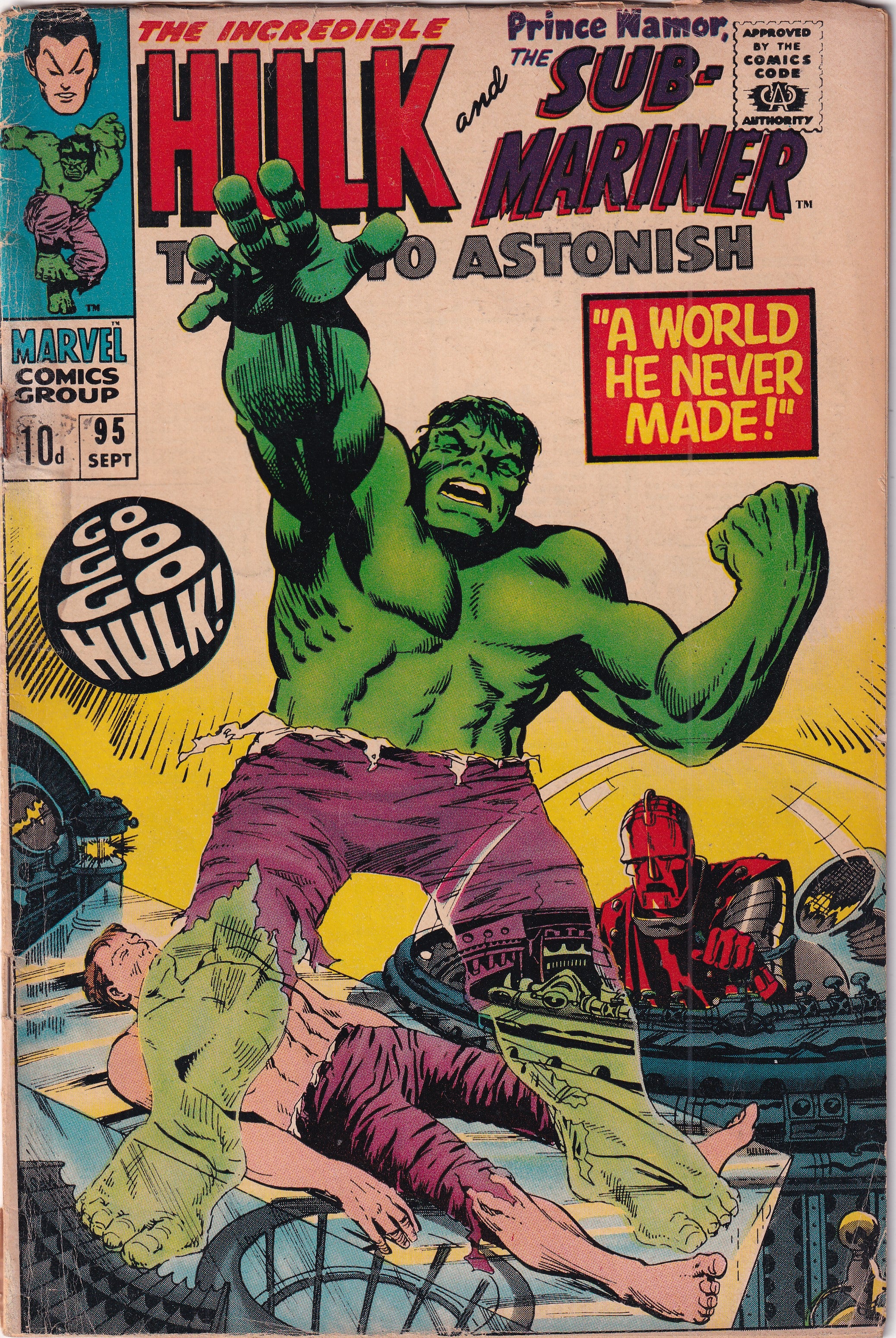 Tales to Astonish #95
