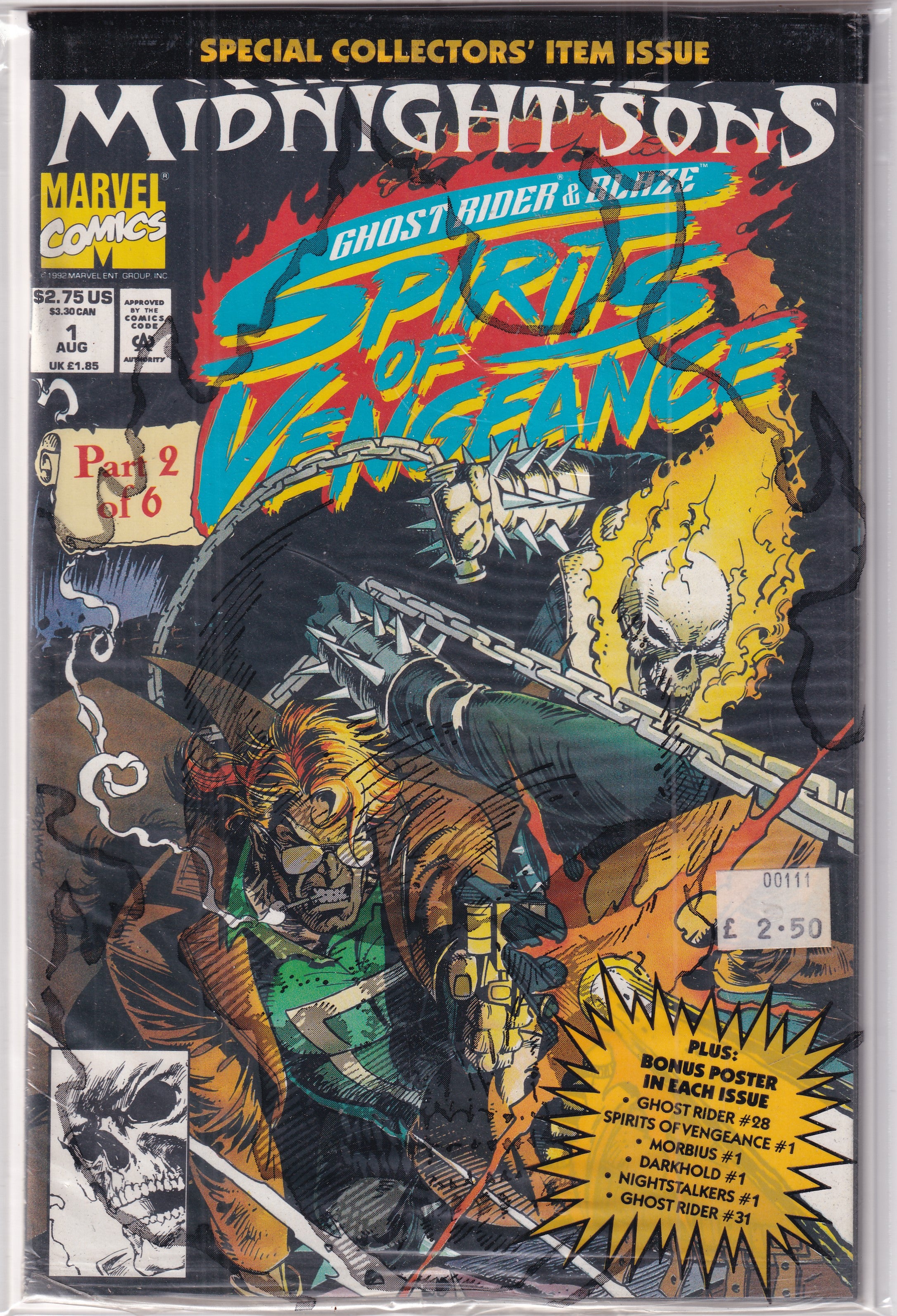 Ghost Rider/Blaze Spirits of Vengeance #1 collectors' item