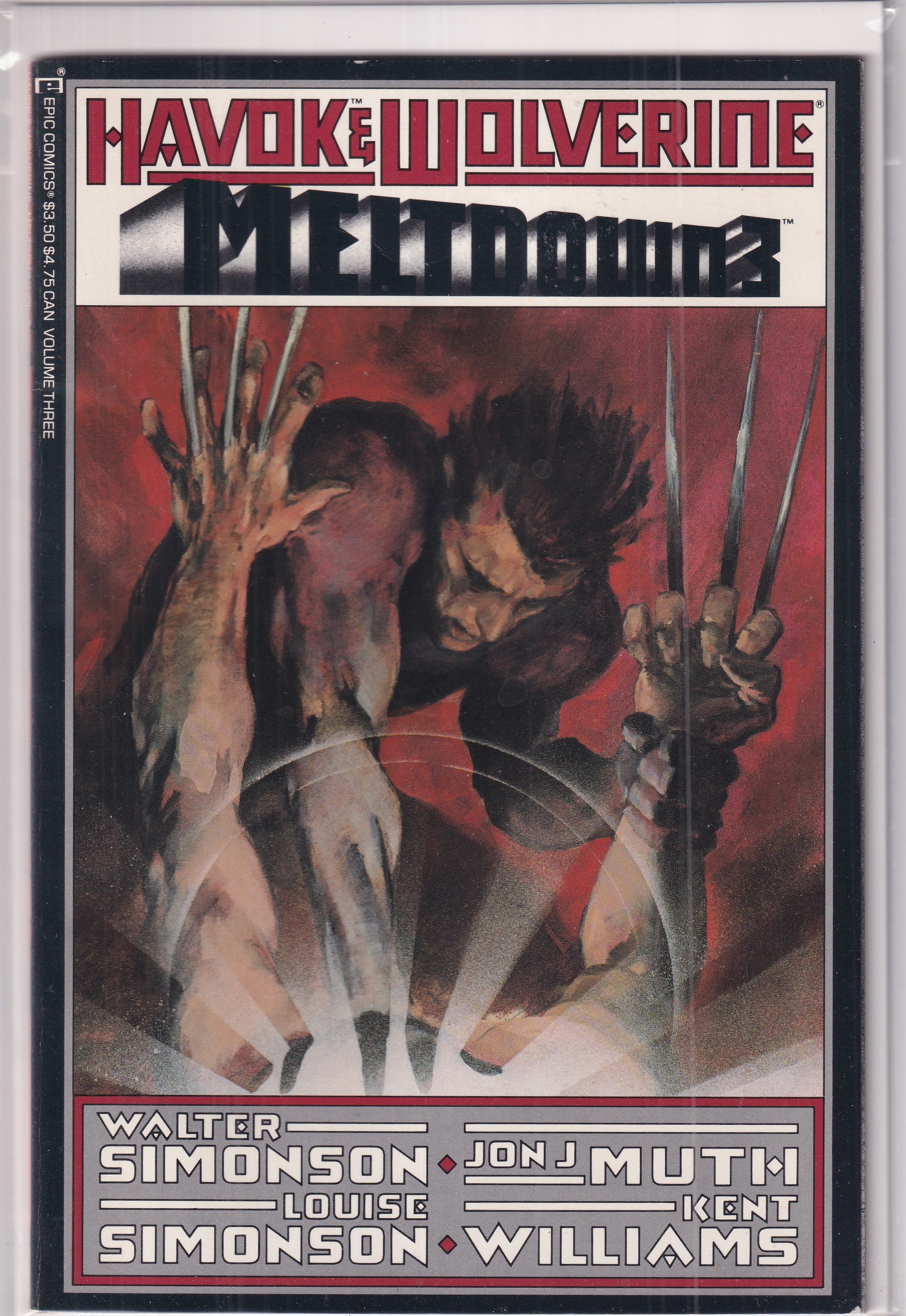 Havok and Wolverine Meltdown #3