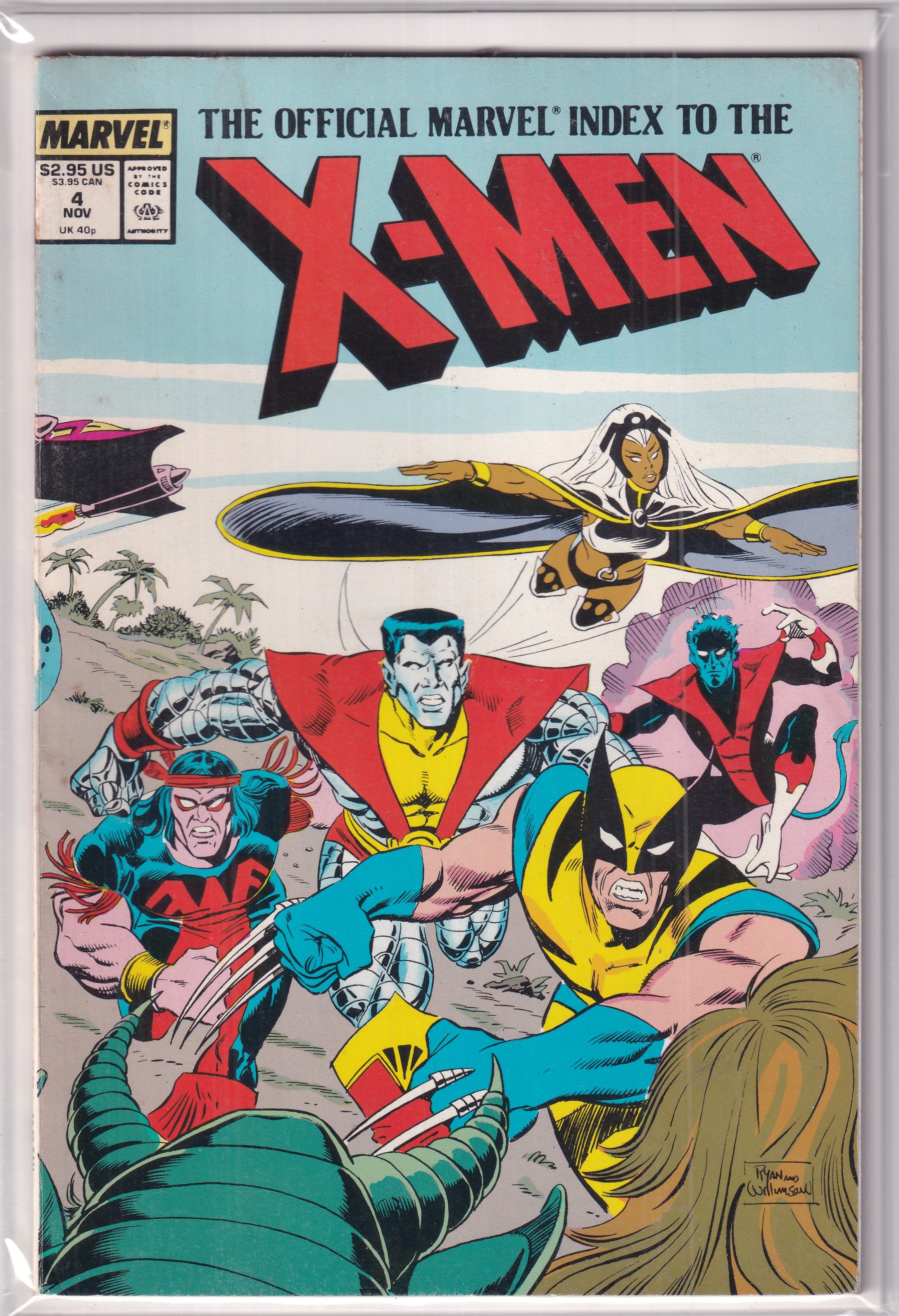 Official Marvel Index to the X-Men Vol #4