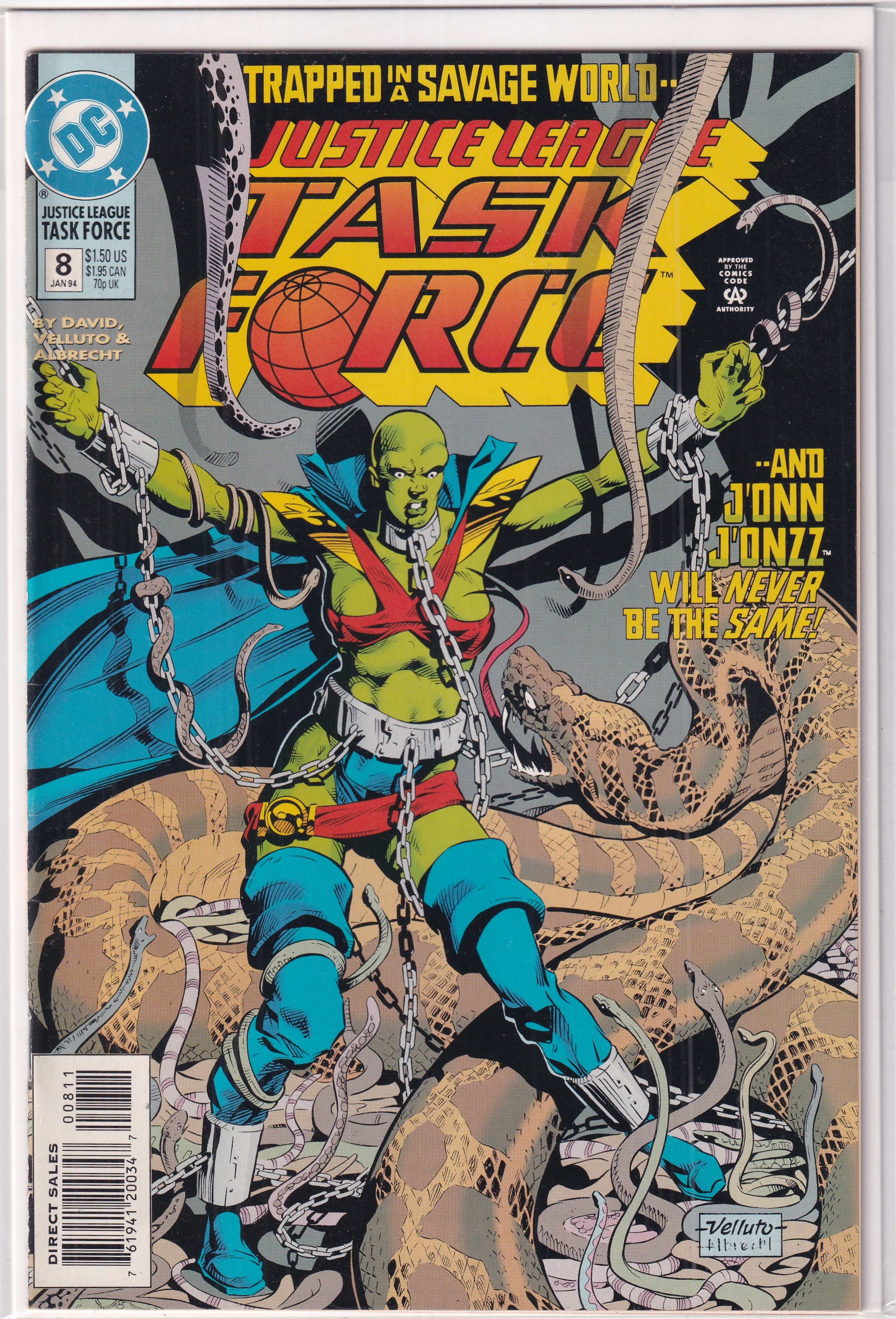 Justice League Task Force #8