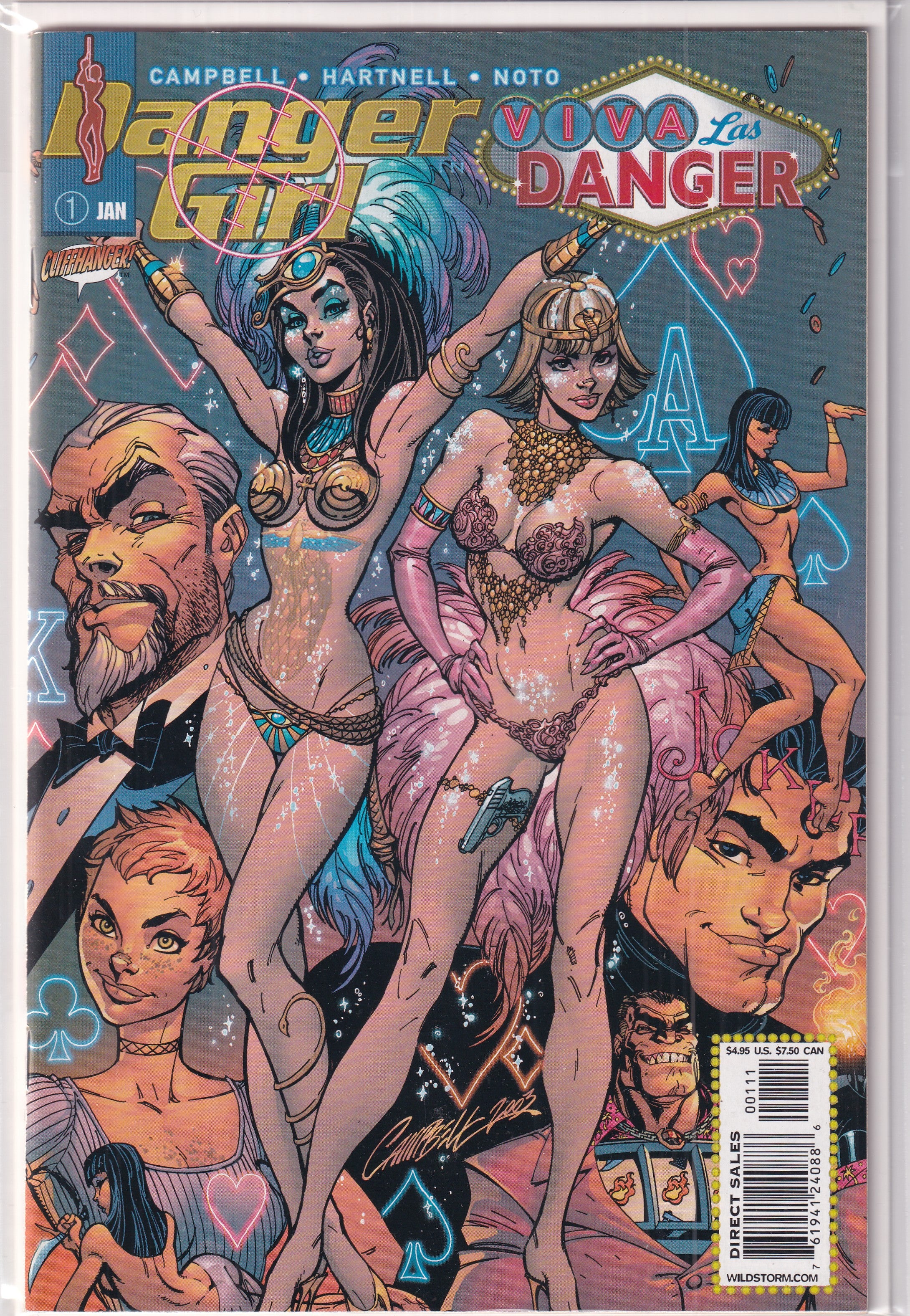 Danger Girl #1 Viva Las Danger