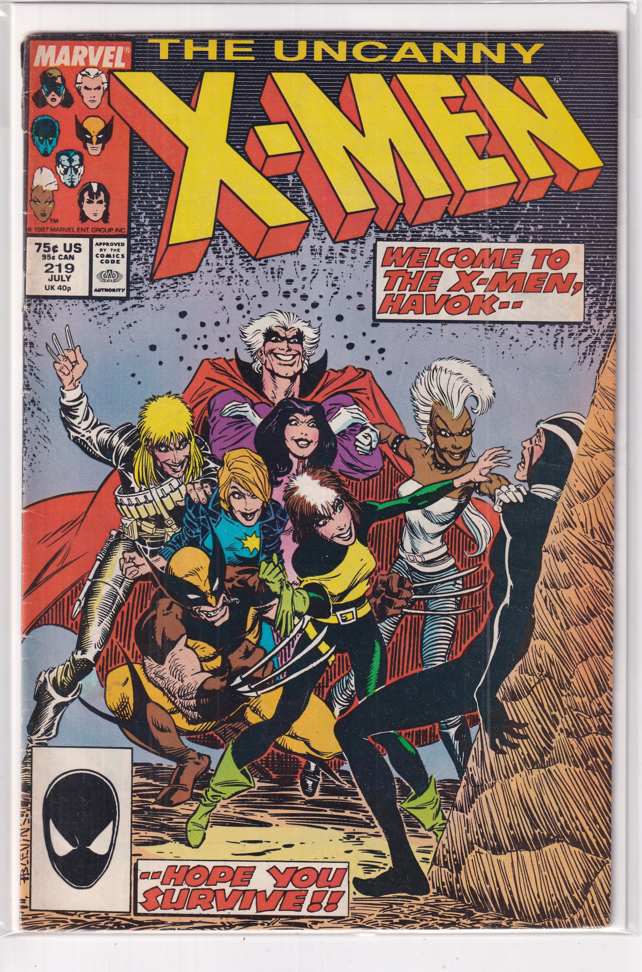 Uncanny X-Men #219