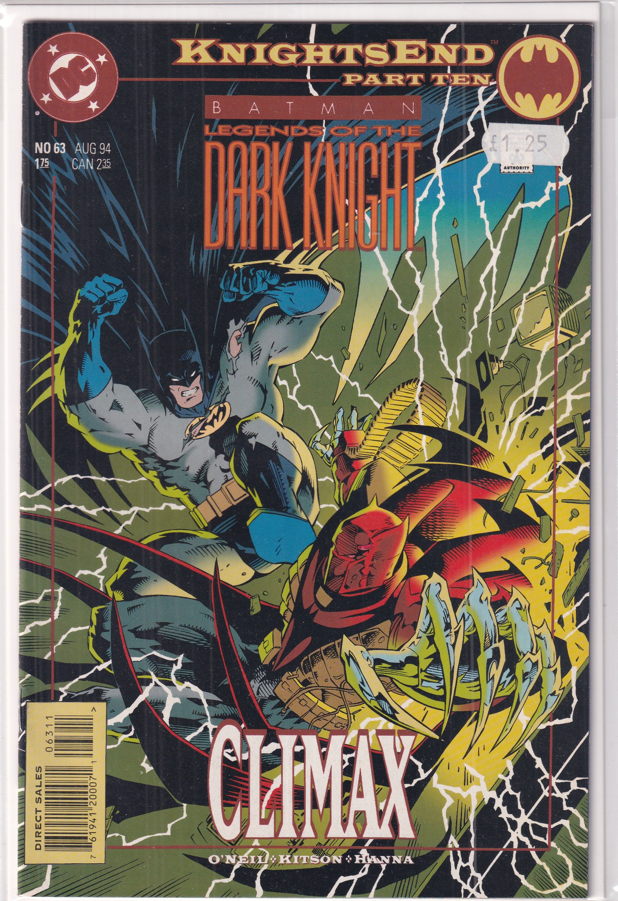 Batman Legends of the Dark Knight #63