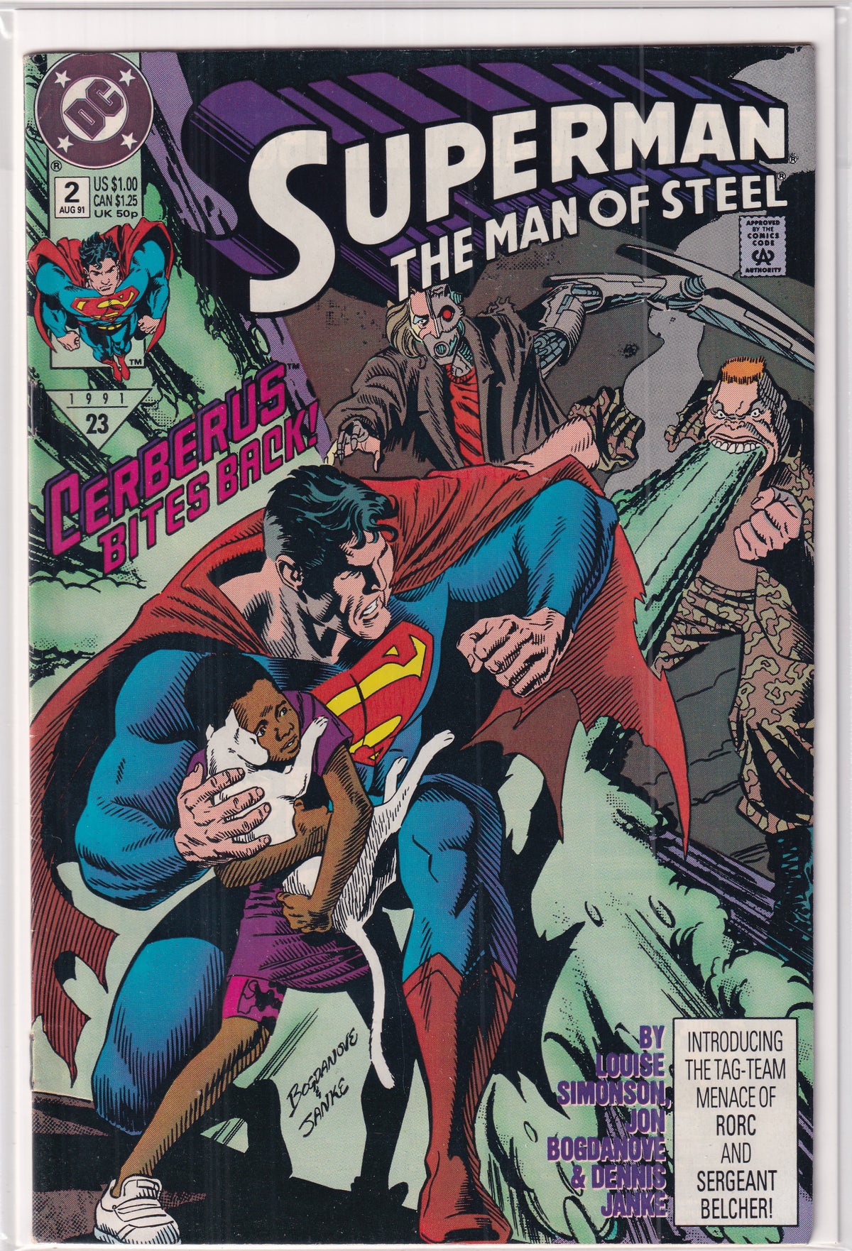 Superman The Man of Steel #2 - Slab City Comics 