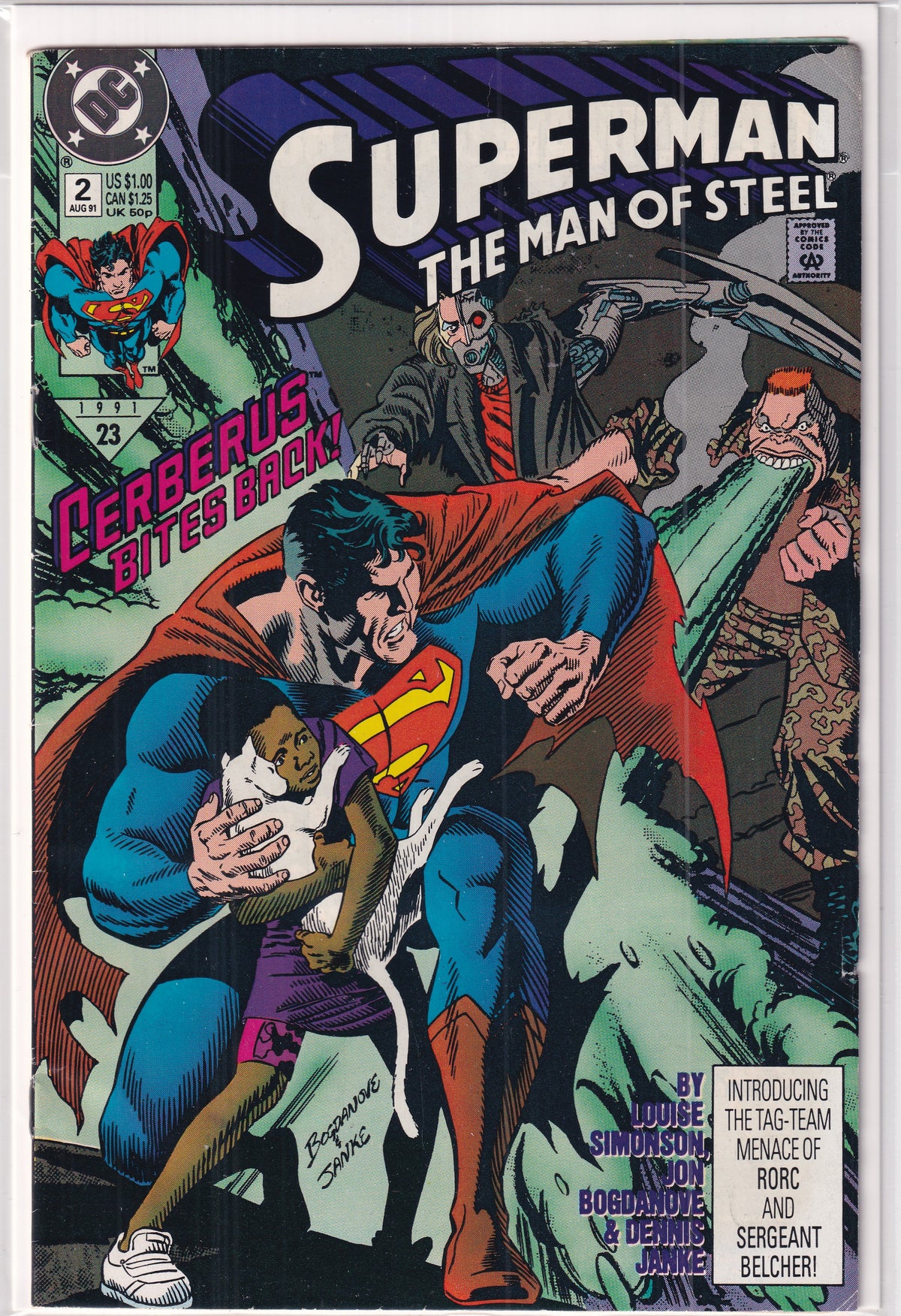 Superman The Man of Steel #2 - Slab City Comics 