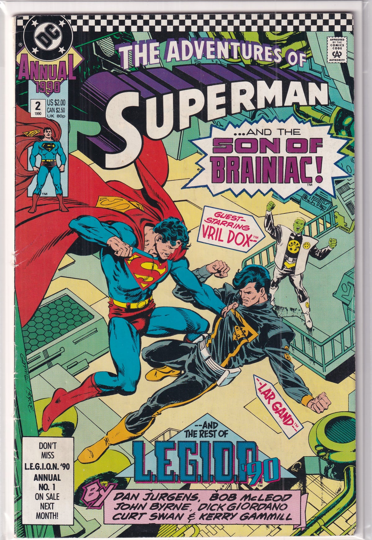 Adventures Of Superman Annual #2 - Slab City Comics 