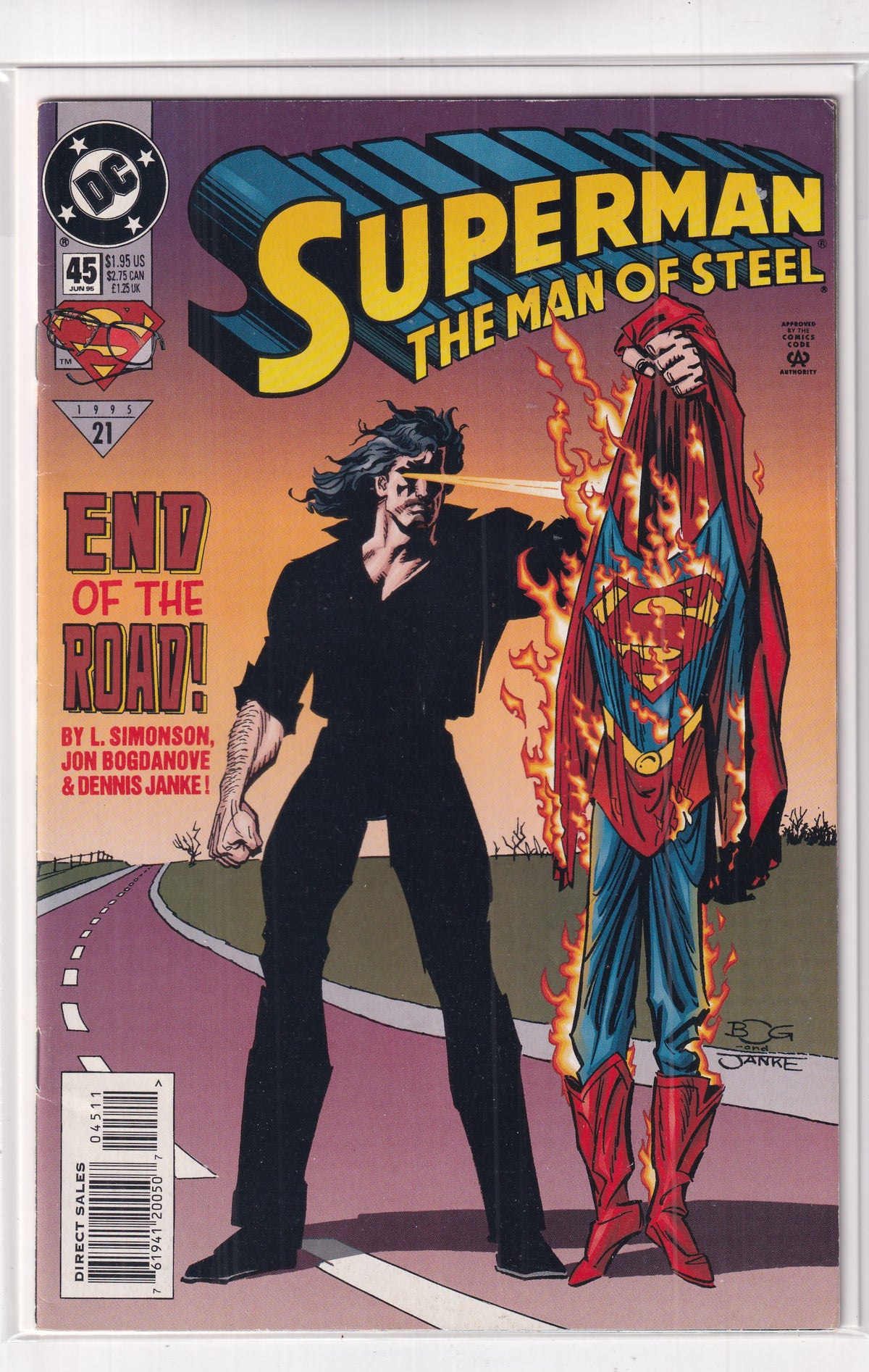 Superman The Man Of Steel #45 - Slab City Comics 