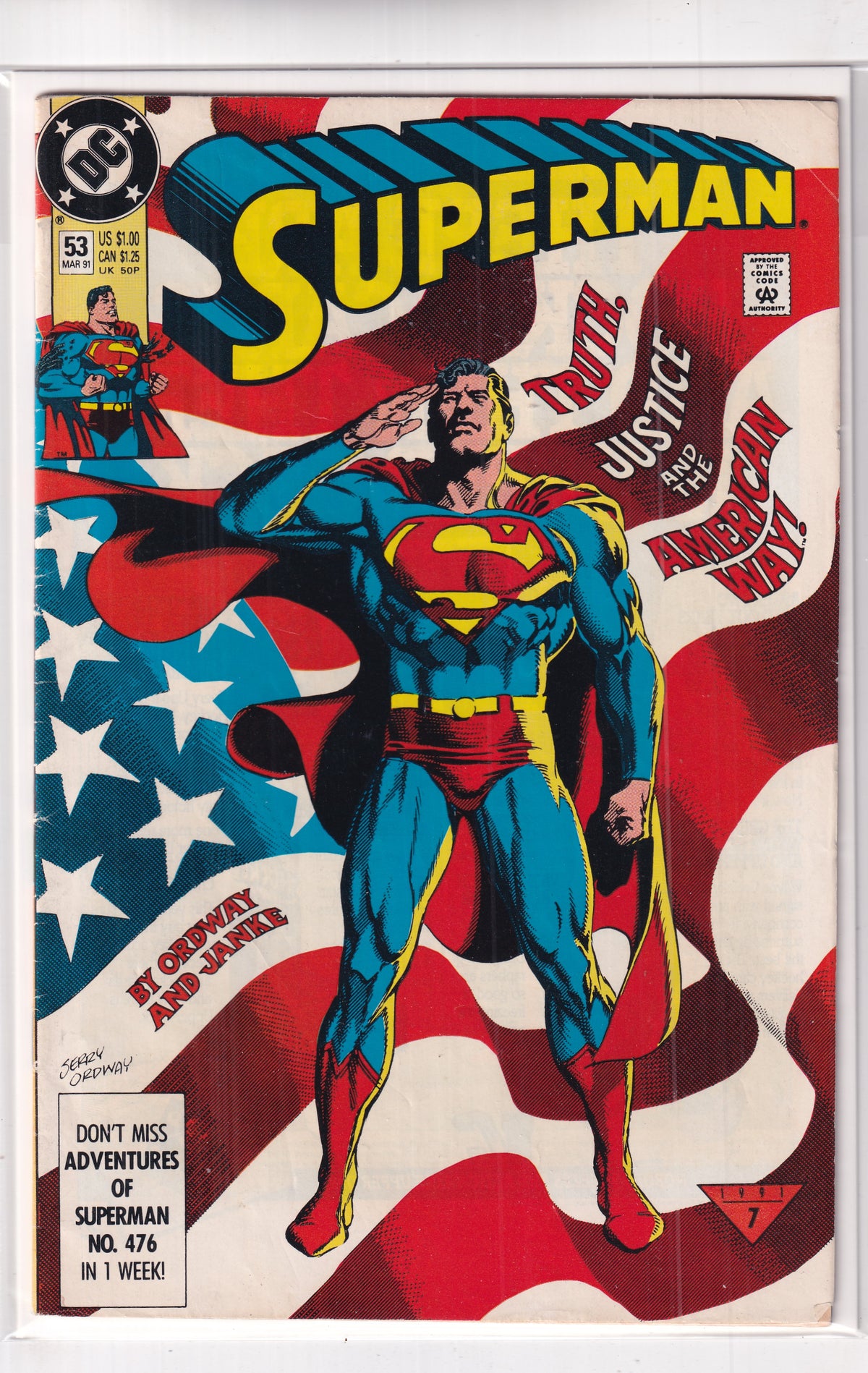 Superman #53 - Slab City Comics 