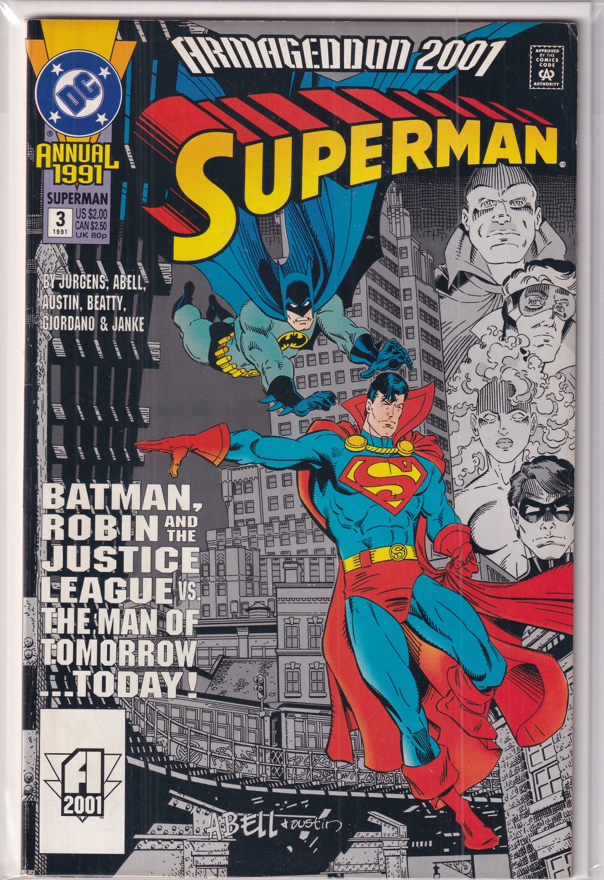 Superman Annual #3 - Slab City Comics 