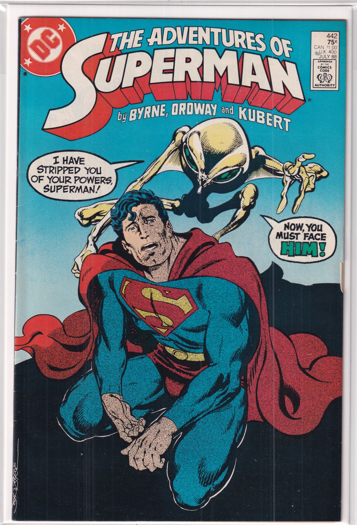 Adventures Of Superman #442 - Slab City Comics 