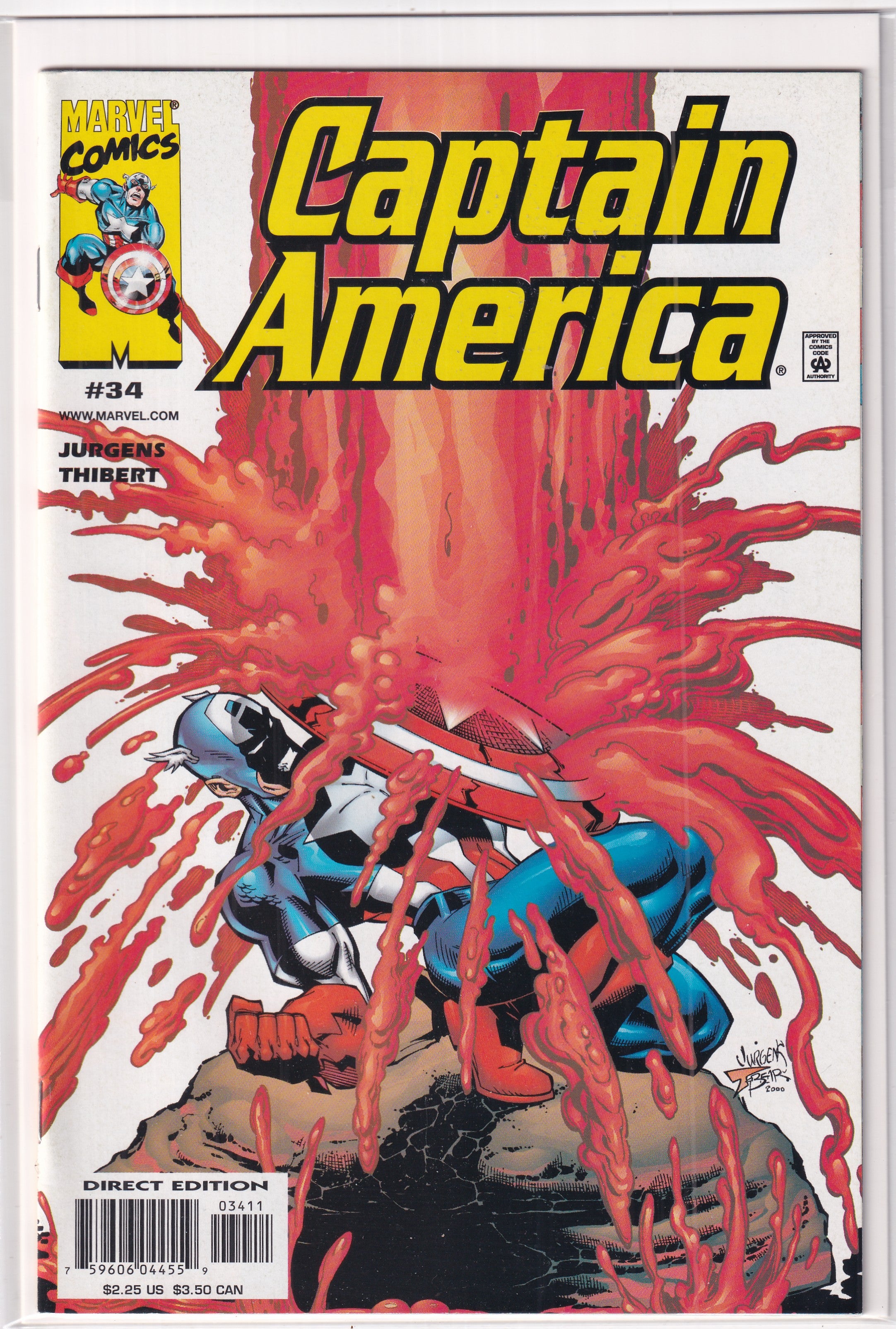 Captain America #34