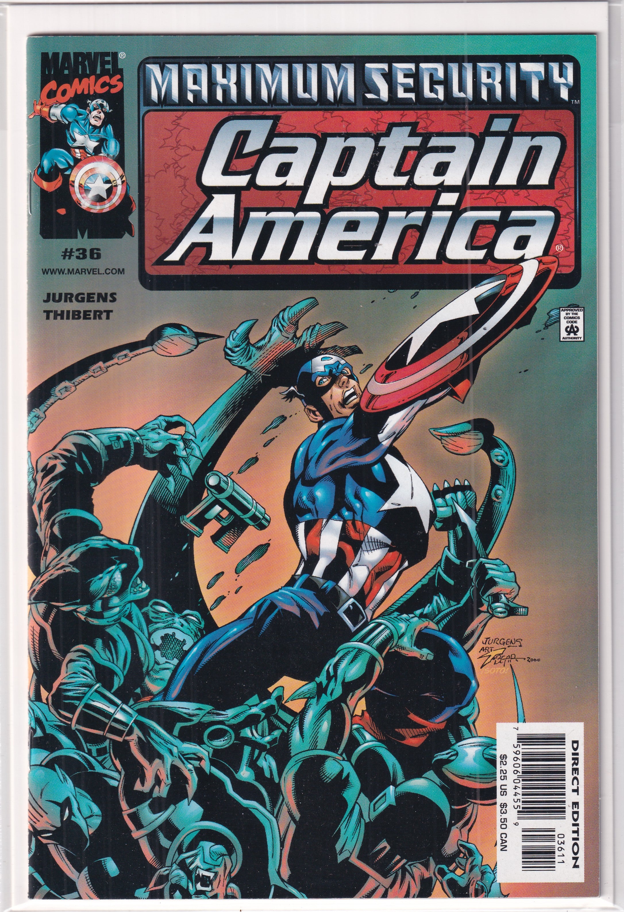 Captain America #36