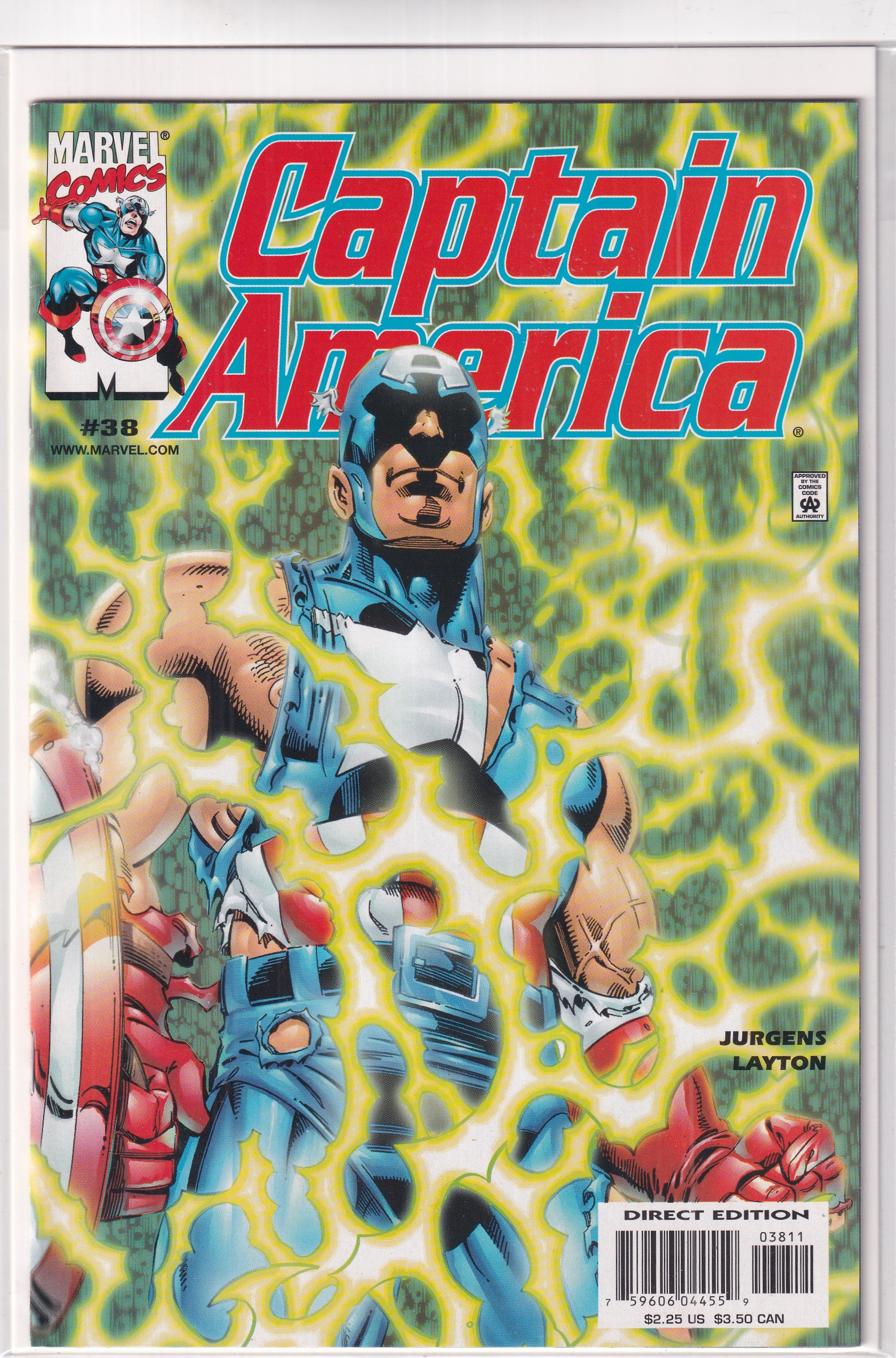 Captain America #38