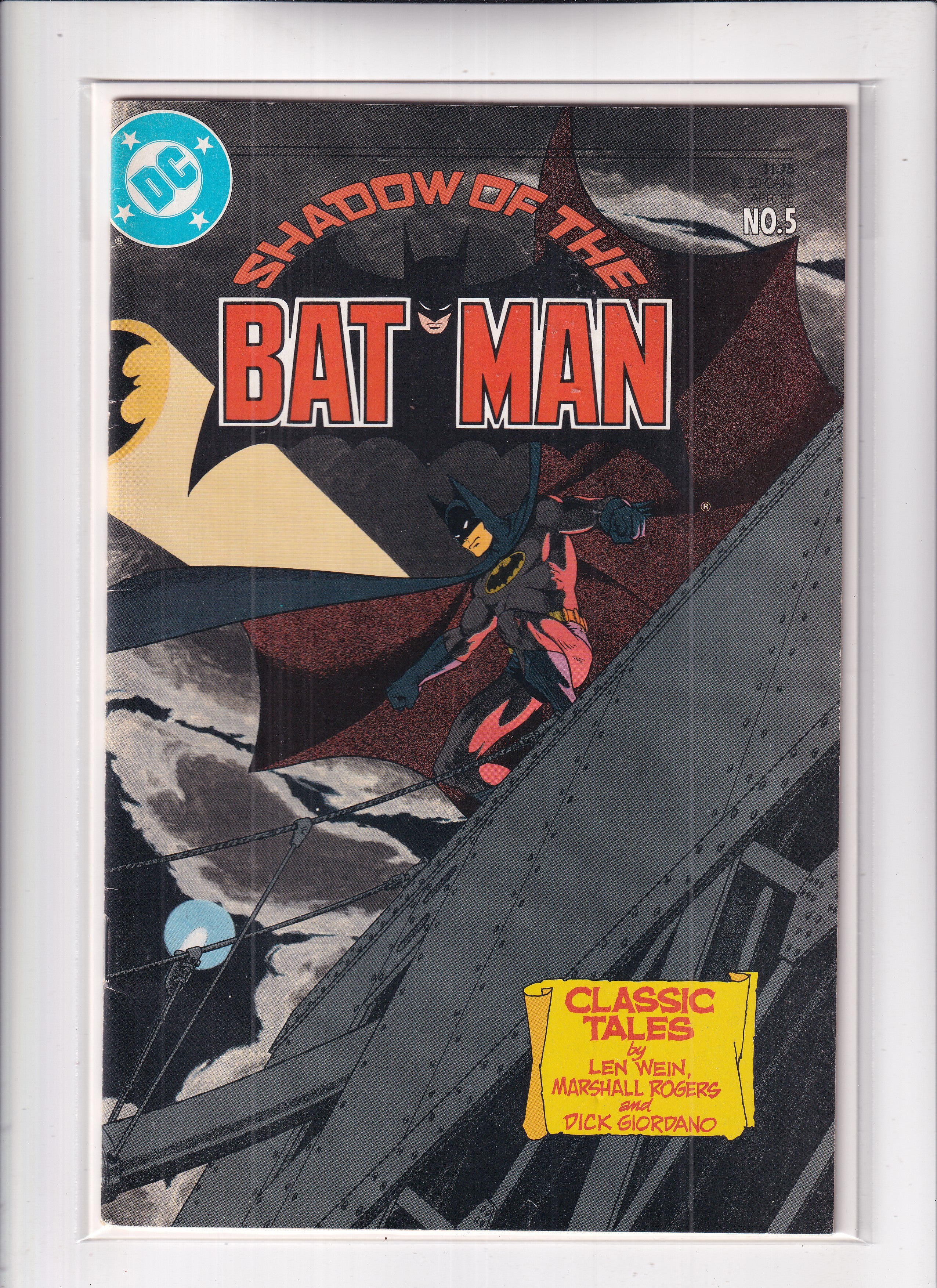 Shadow Of The Batman Classic Tales #5