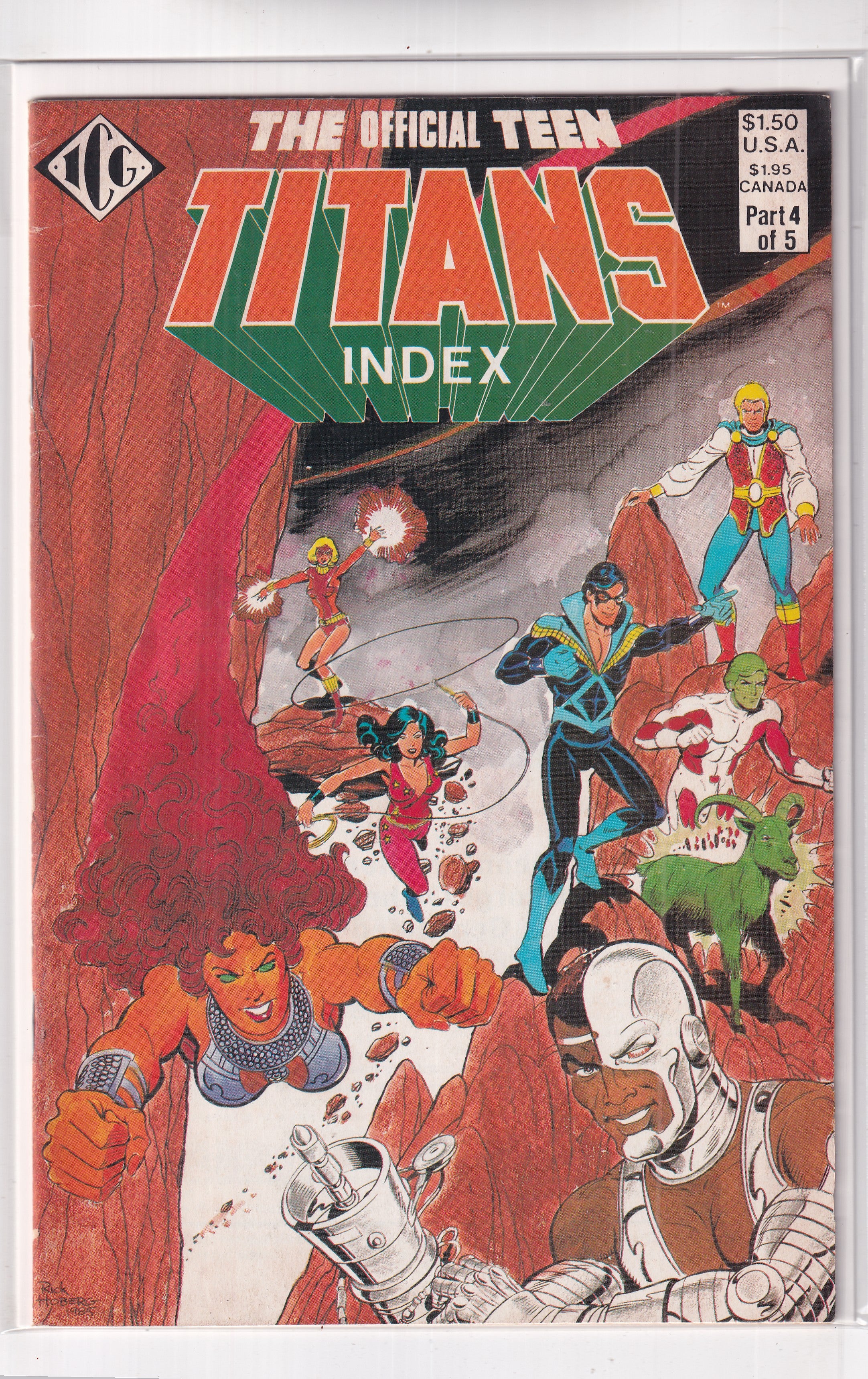 Official Teen Titans Index #4