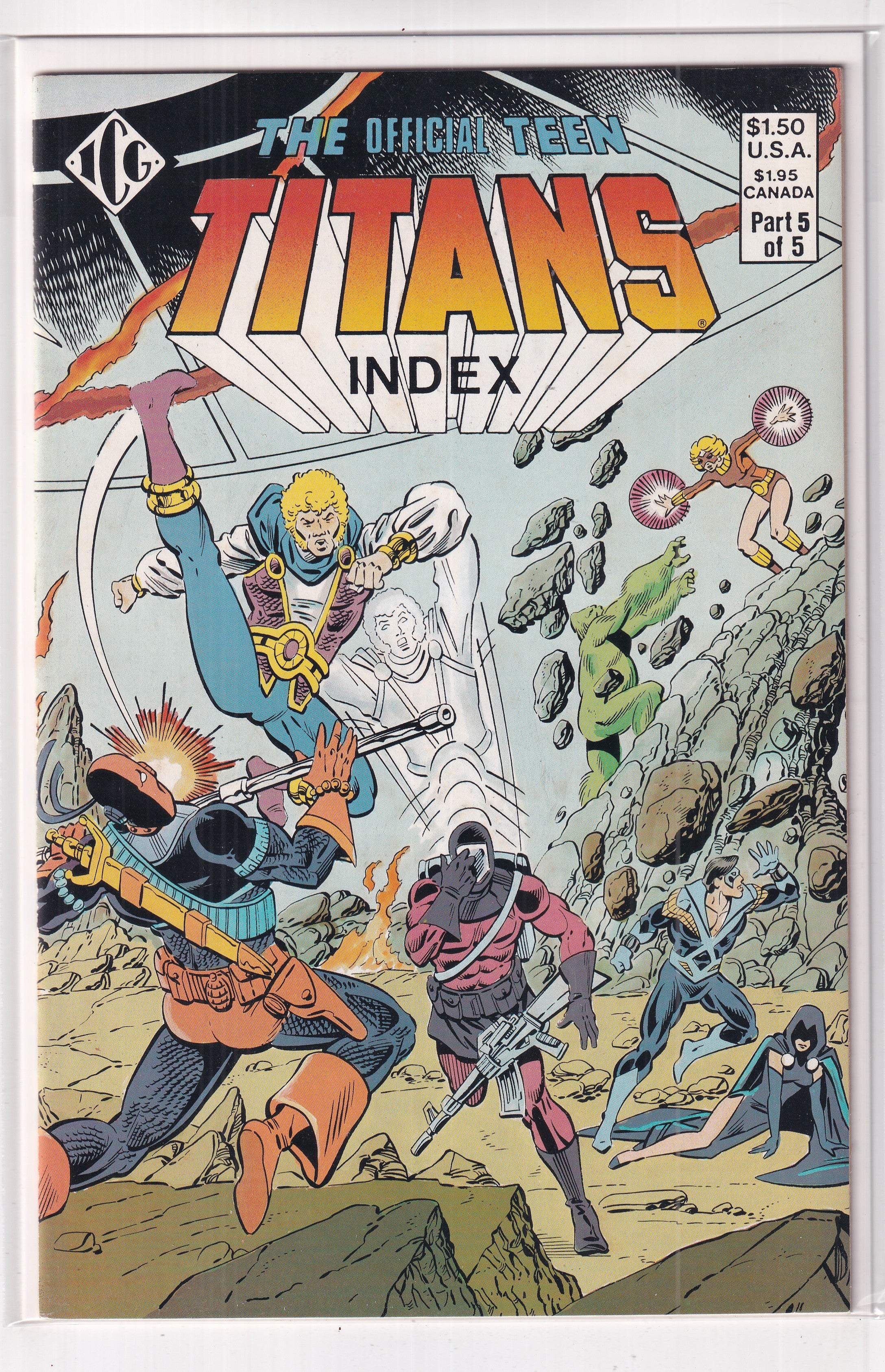 Official Teen Titans Index #5