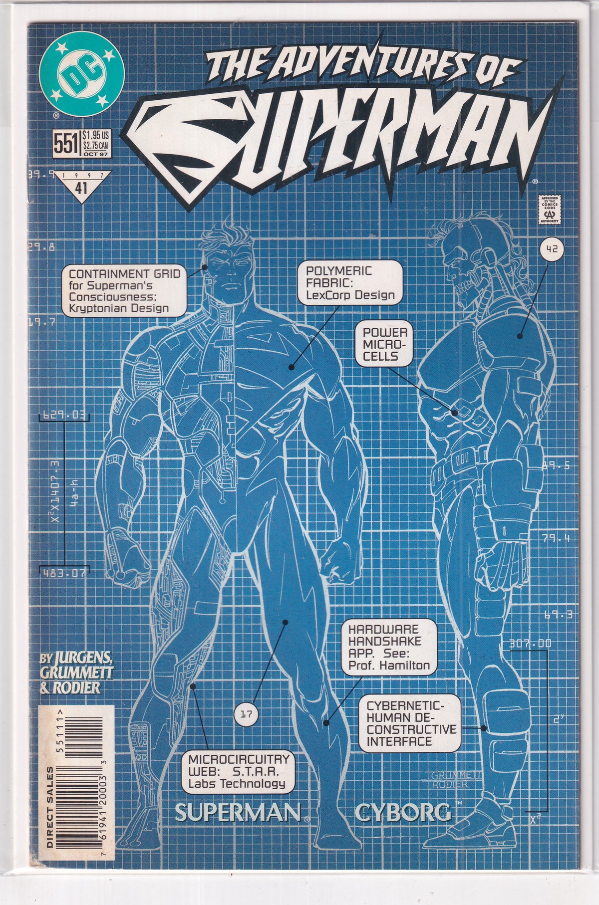 Adventures Of Superman #551