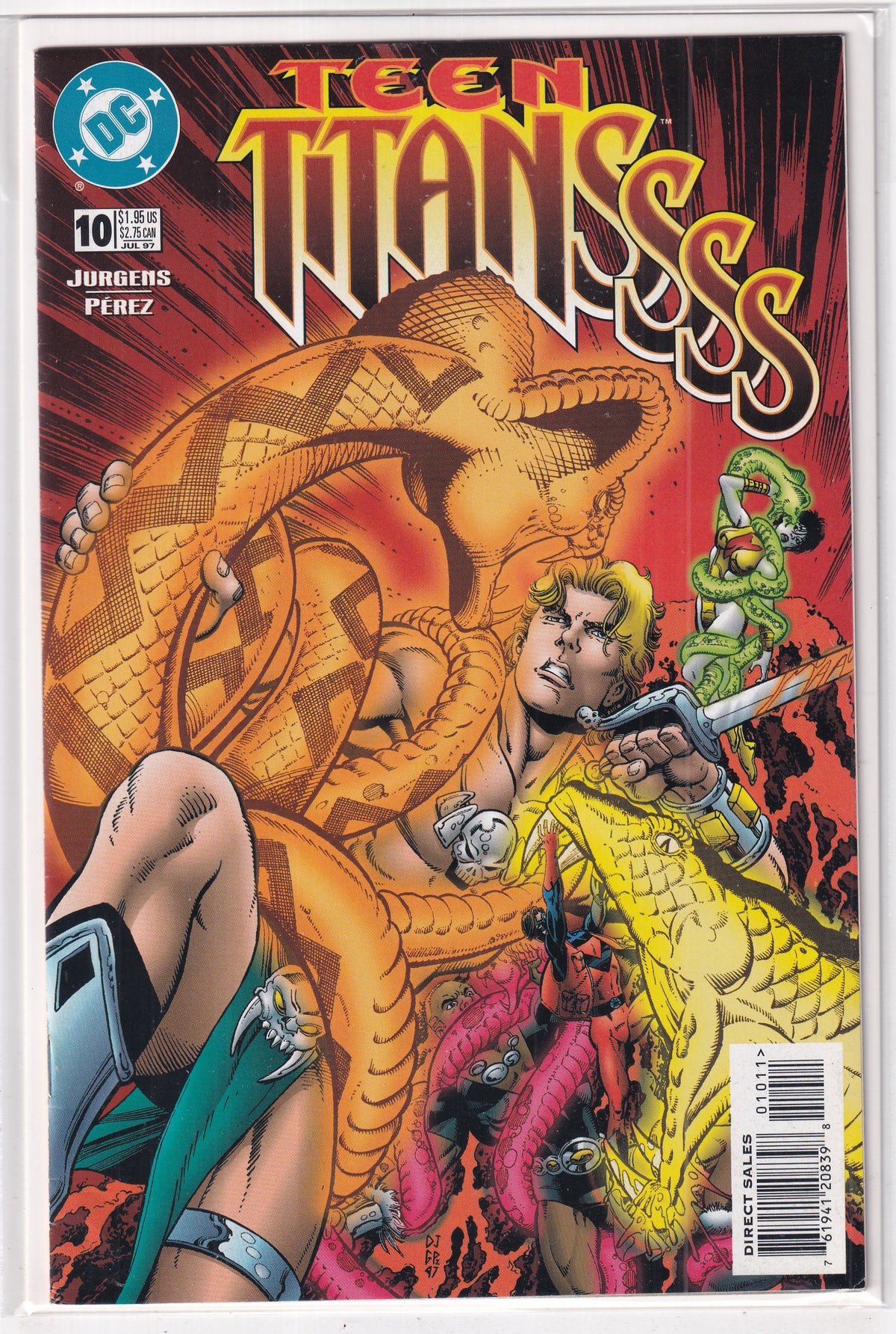 Teen Titans #10 - Slab City Comics 