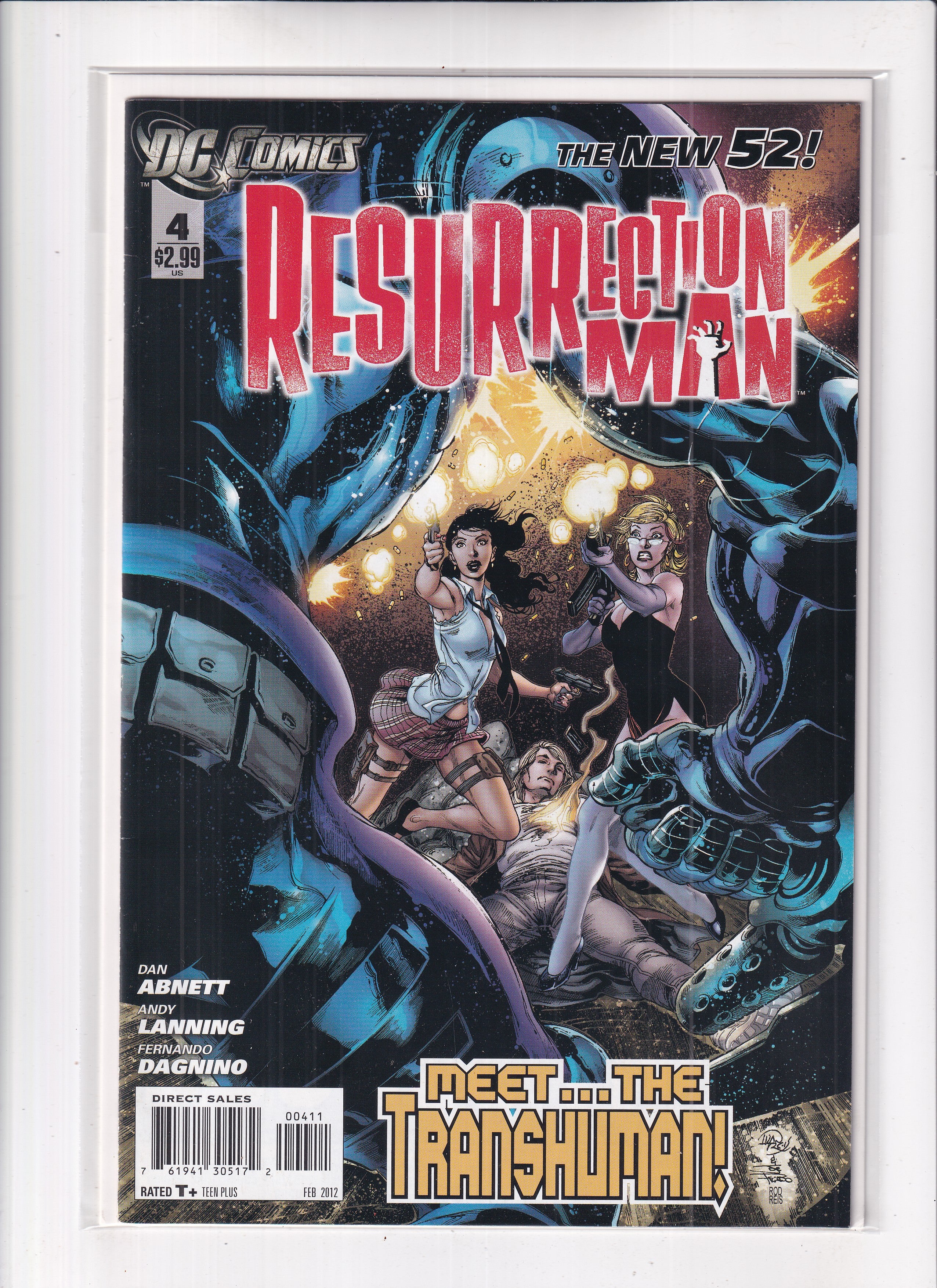 Resurrection Man #4