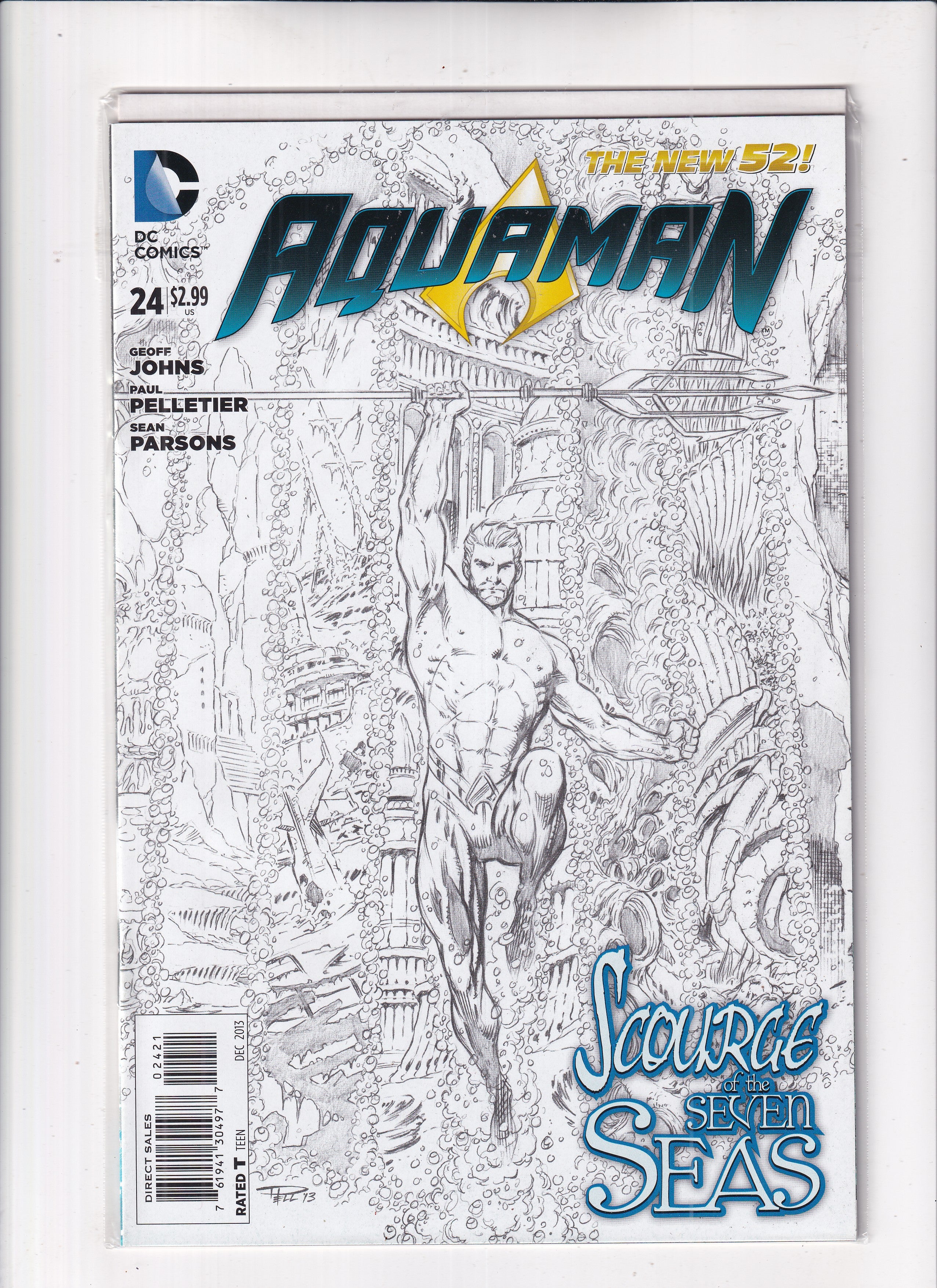 Aquaman #24 Sketch