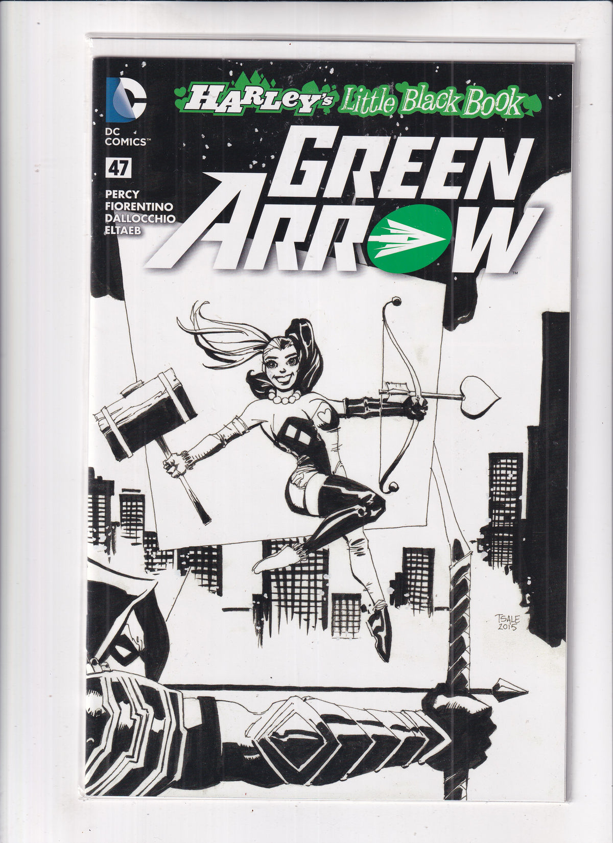 Harley Quinns Little Black Book #47 B&W Variant