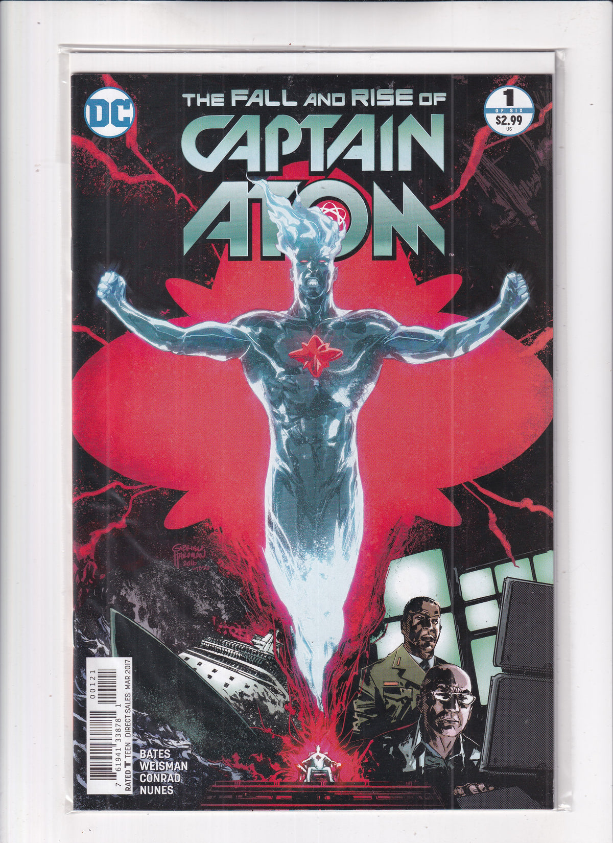 The Fall and Rise of Captain Atom #1 Variant