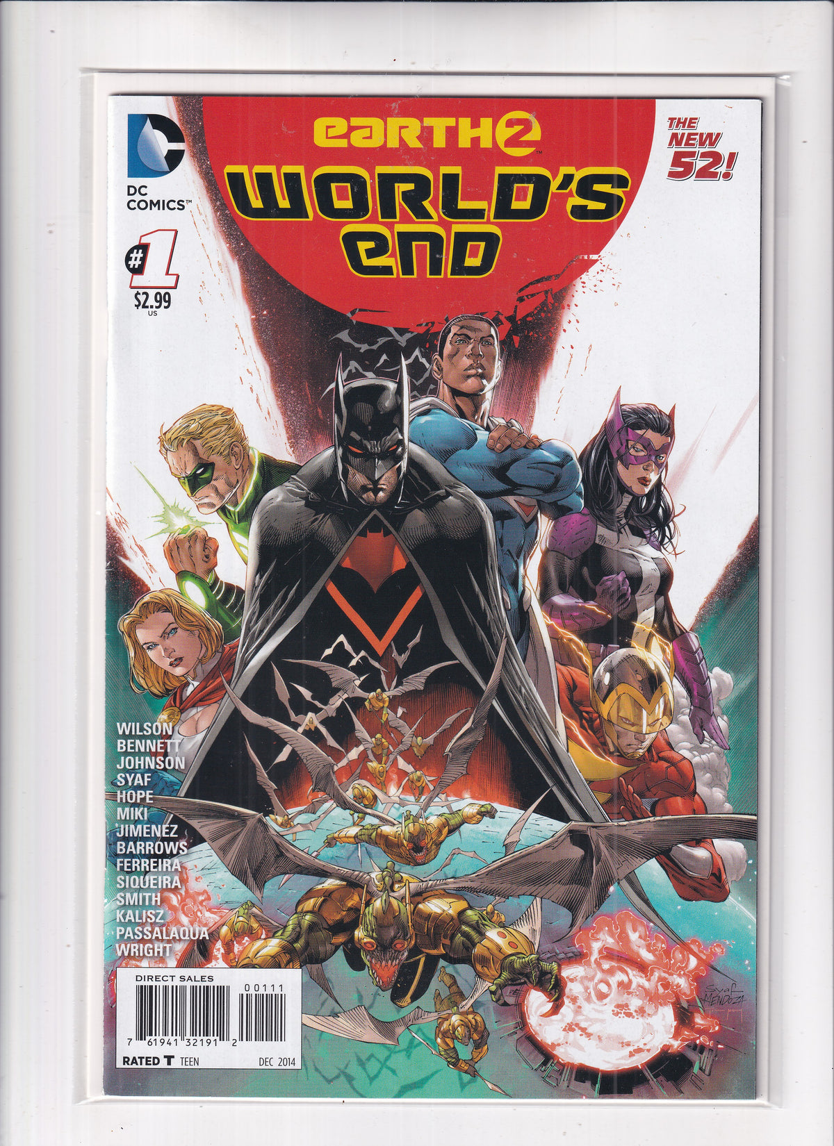 Earth 2 World's End #1