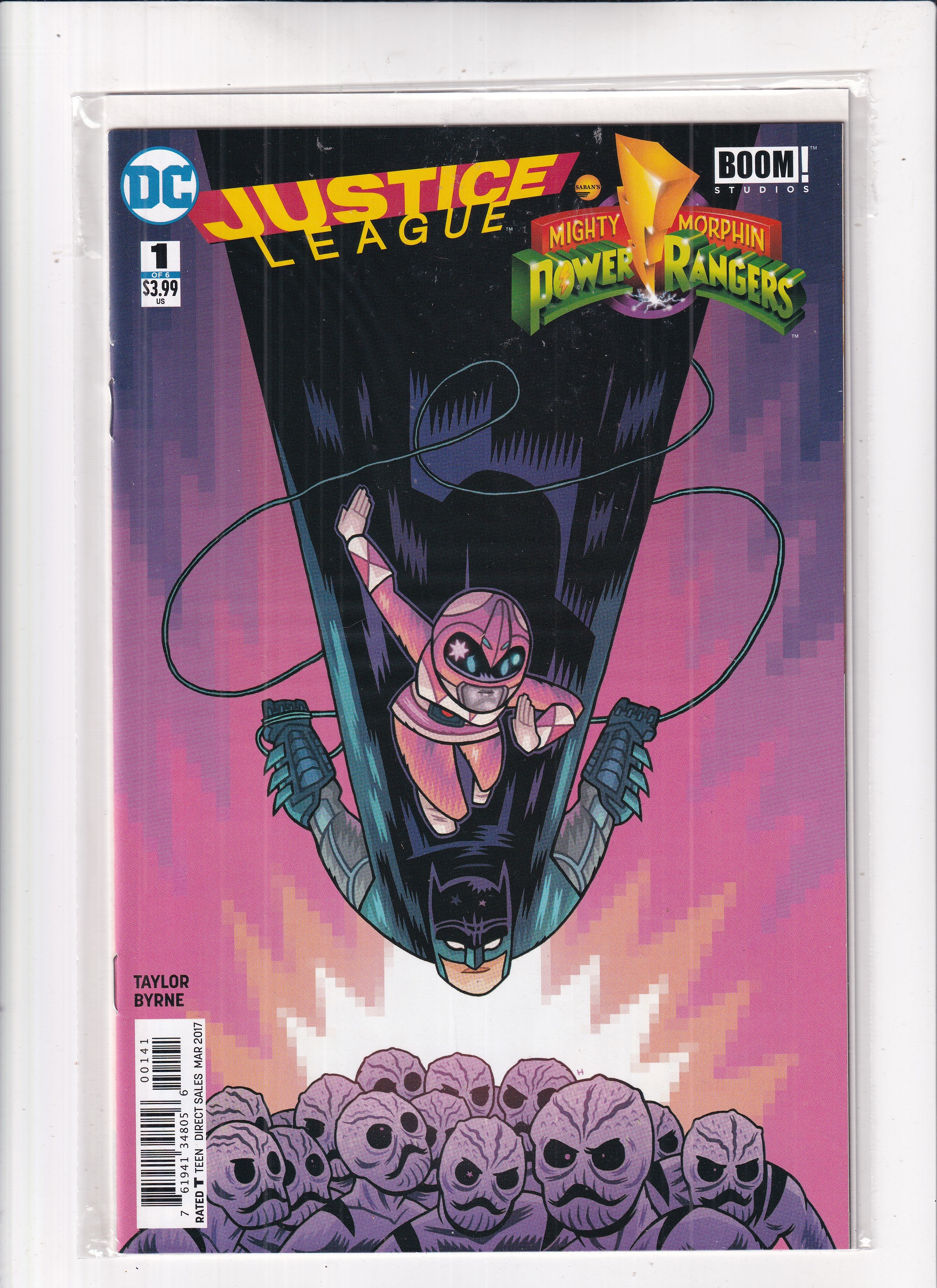 Justice League/ Power Rangers #1 Variant