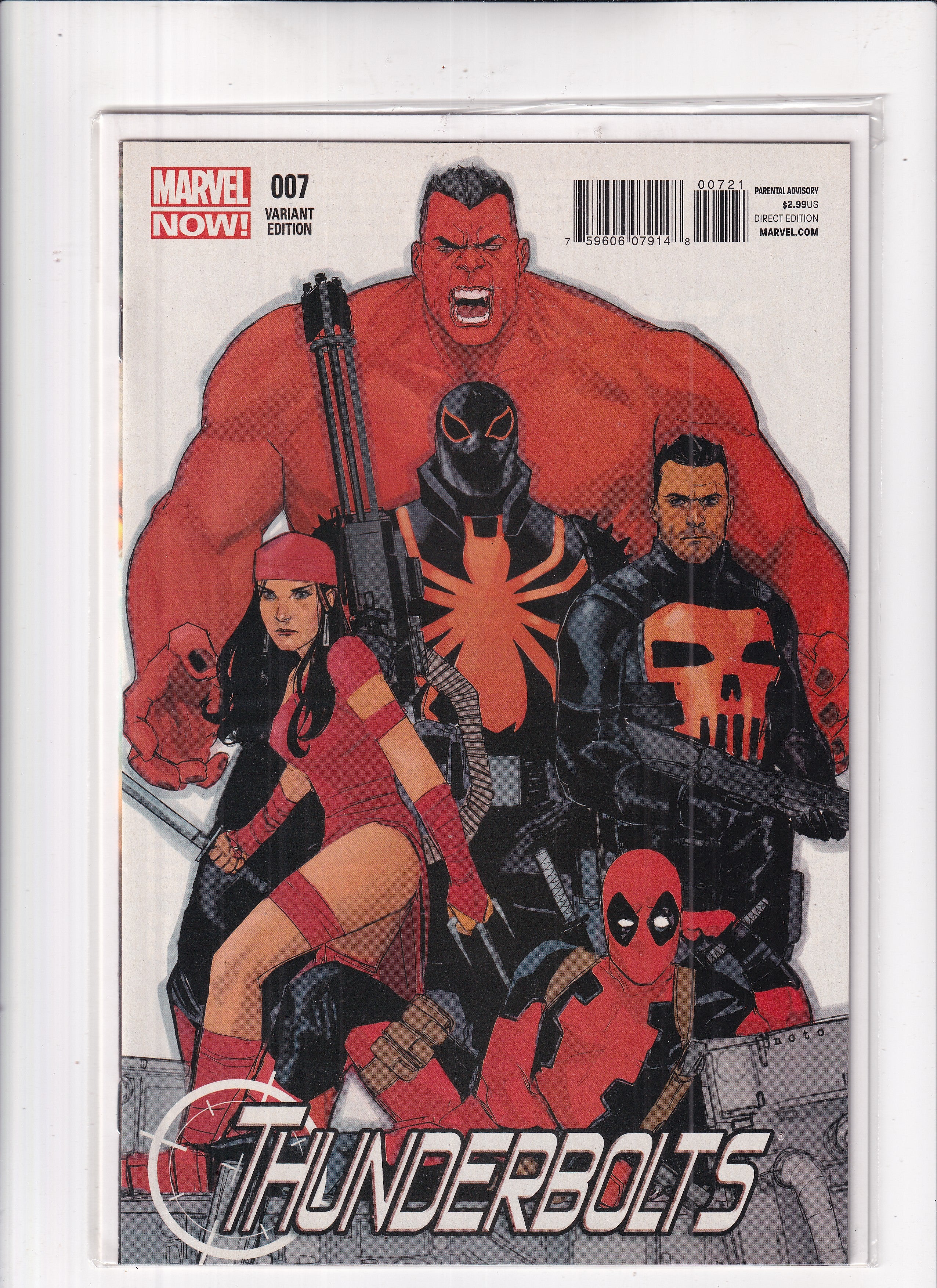 Thunderbolts #7 1:50 Noto Variant