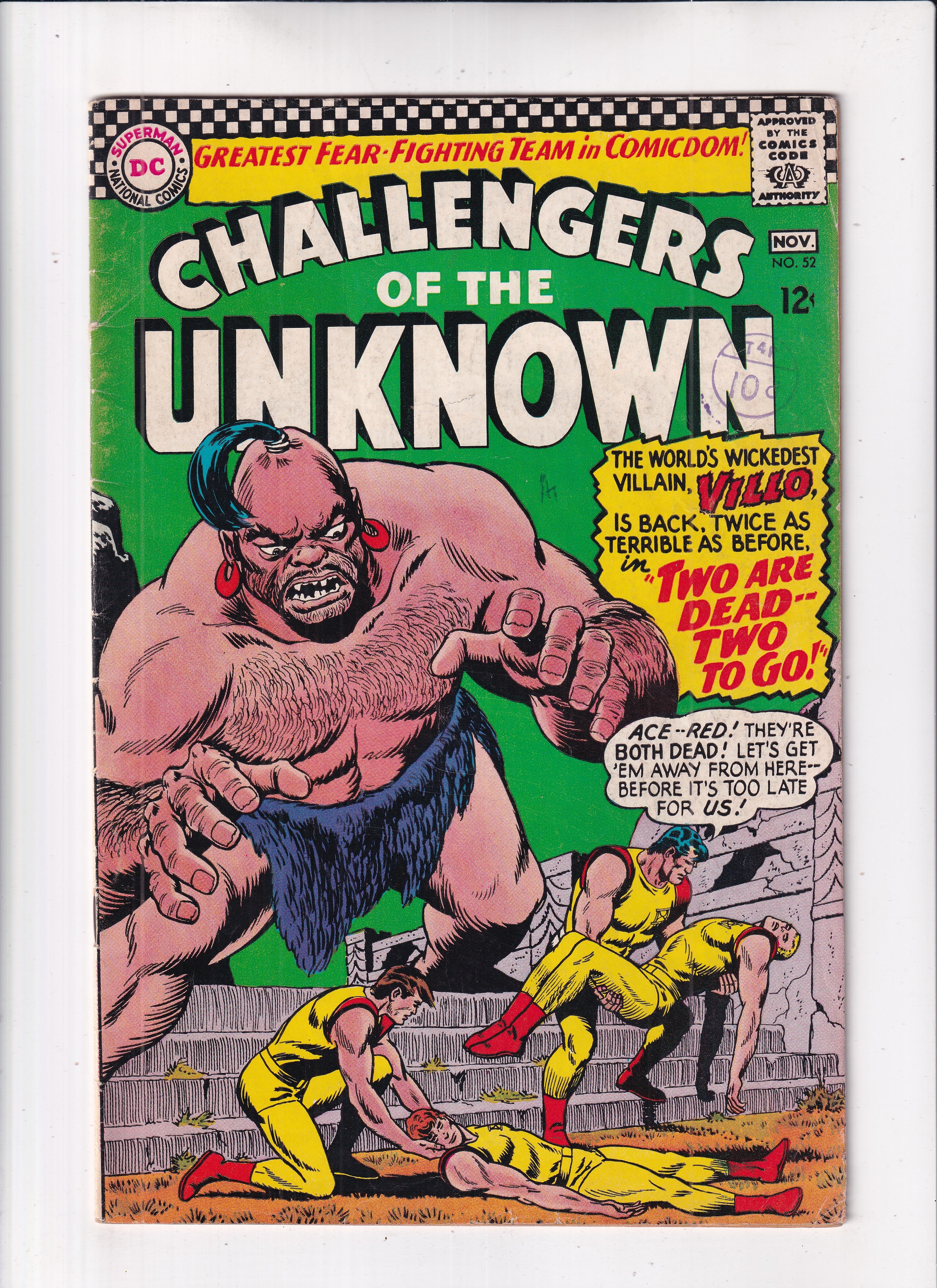 Challengers of the Unknown #52
