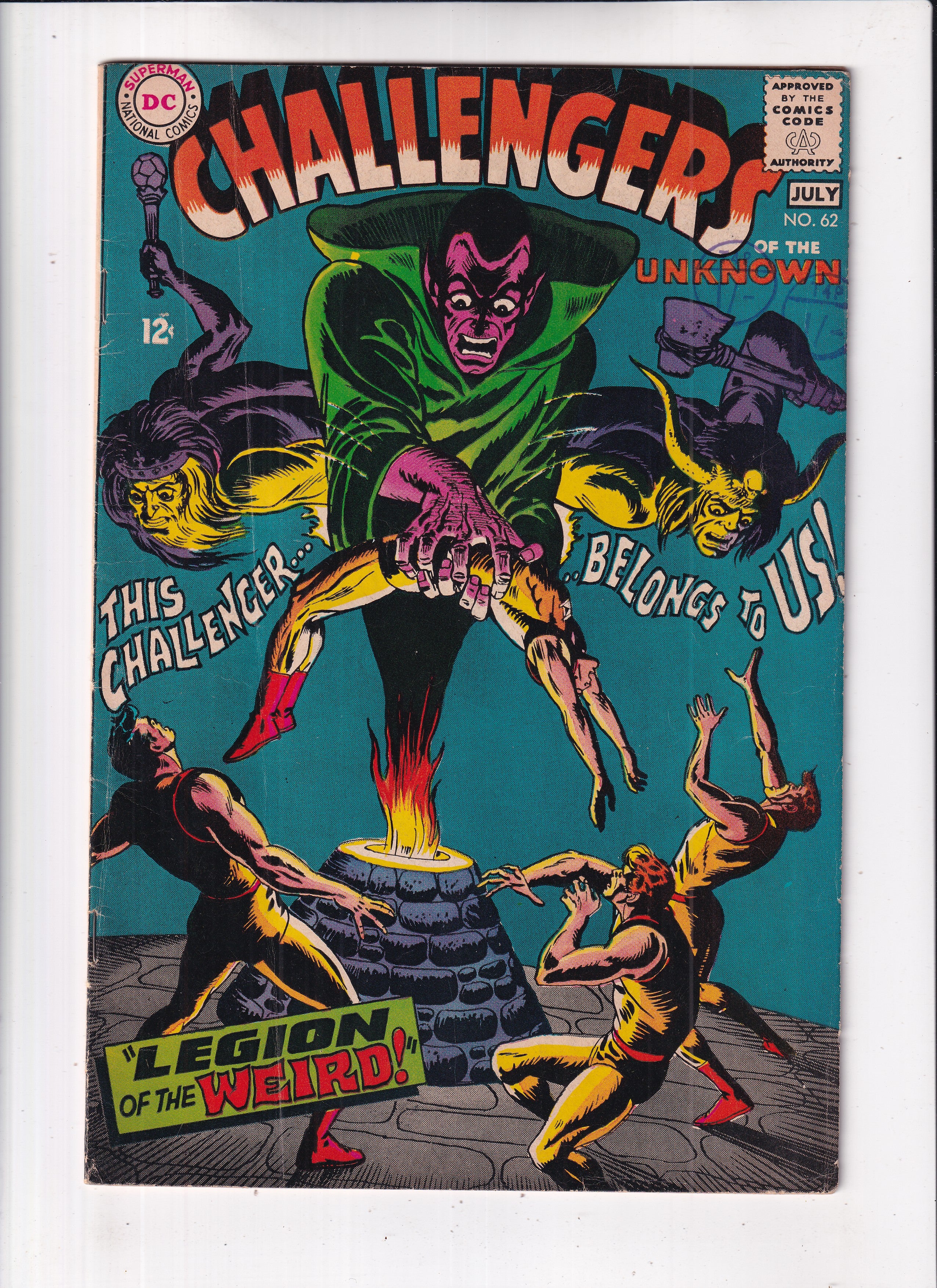 Challengers Of The Unknown #62