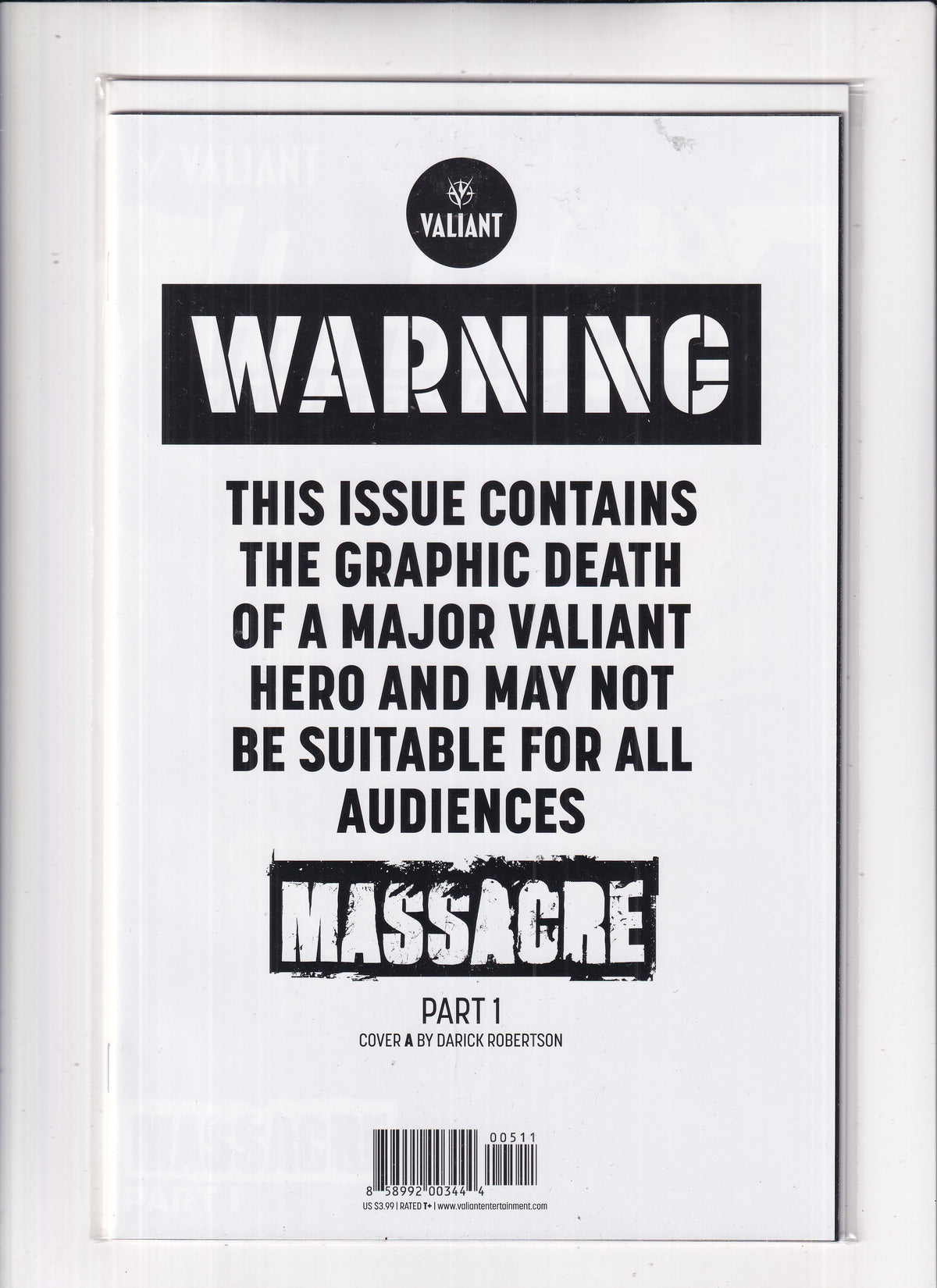 Harbinger Renegade #5 Massacre