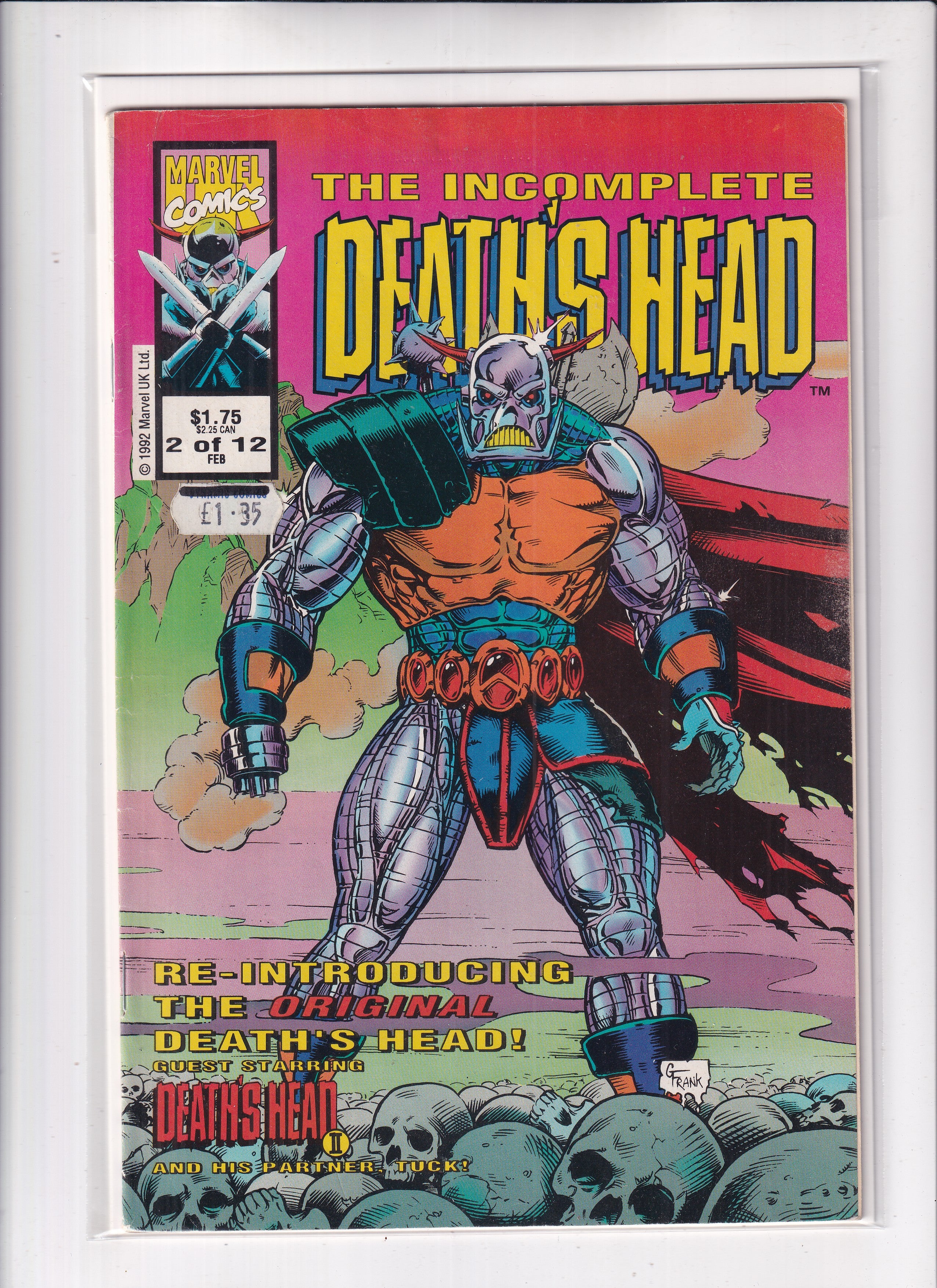 Incomplete Death's Head #2