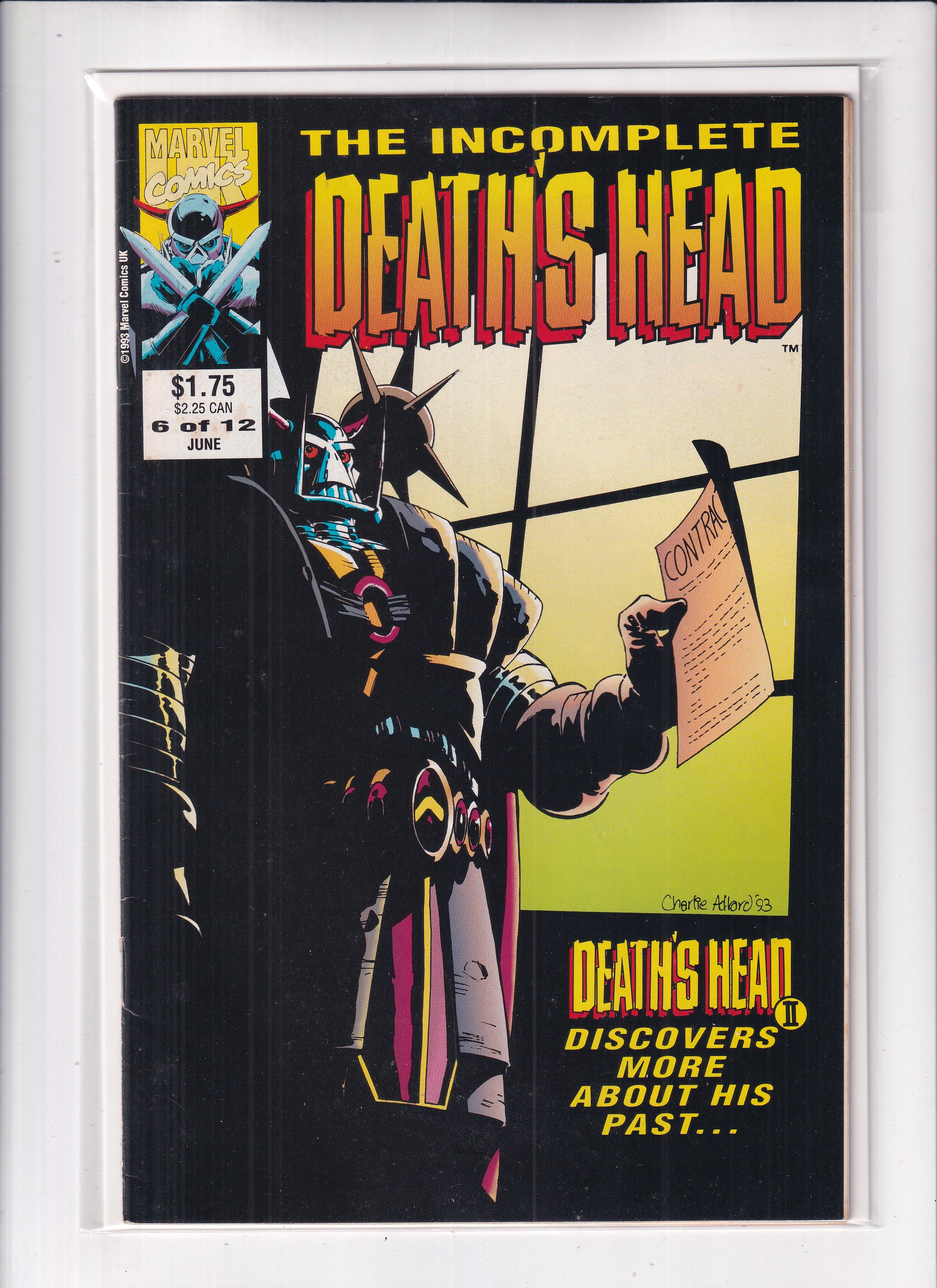 Incomplete Death's Head #6