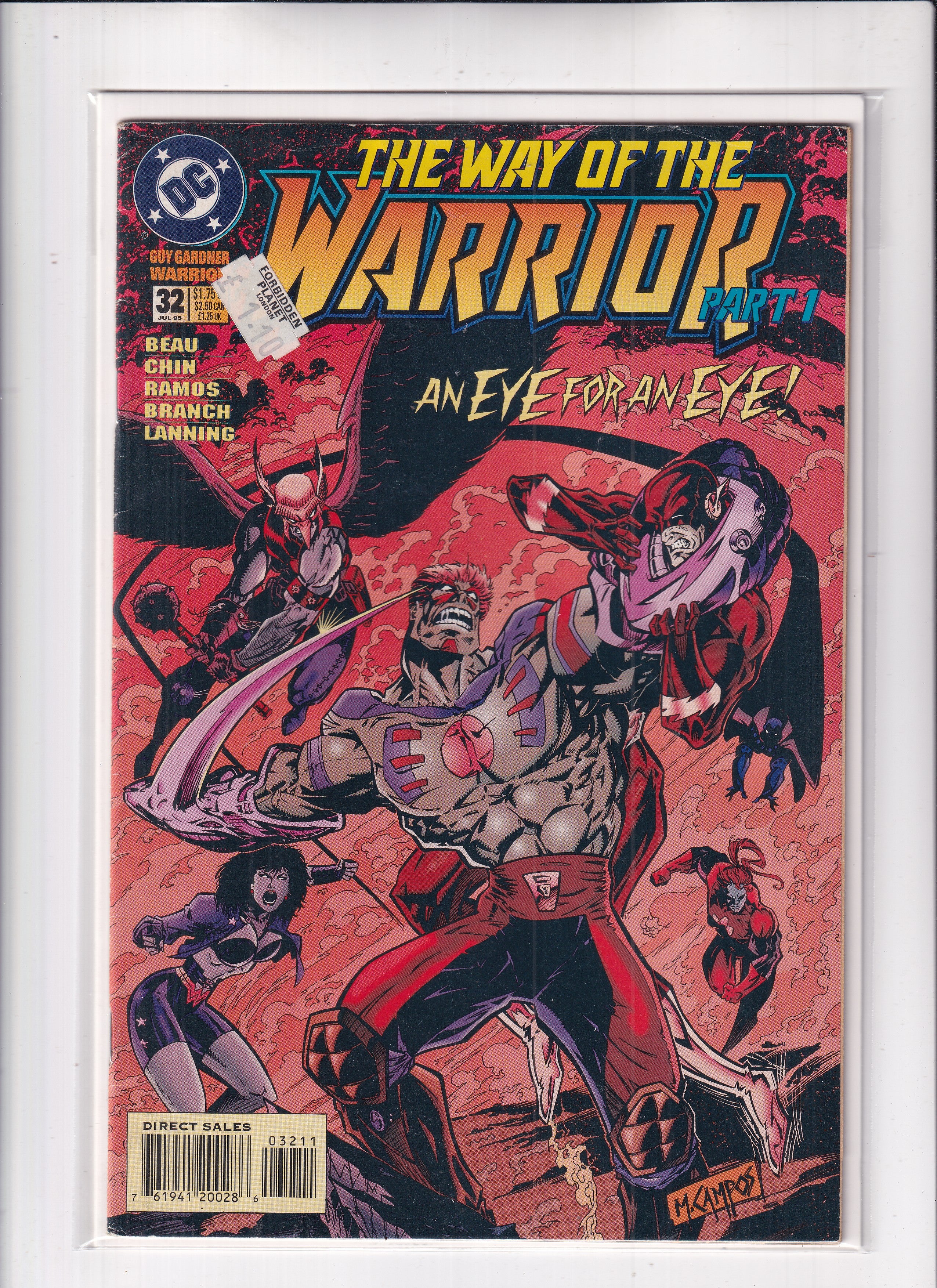 Guy Gardner Warrior #32