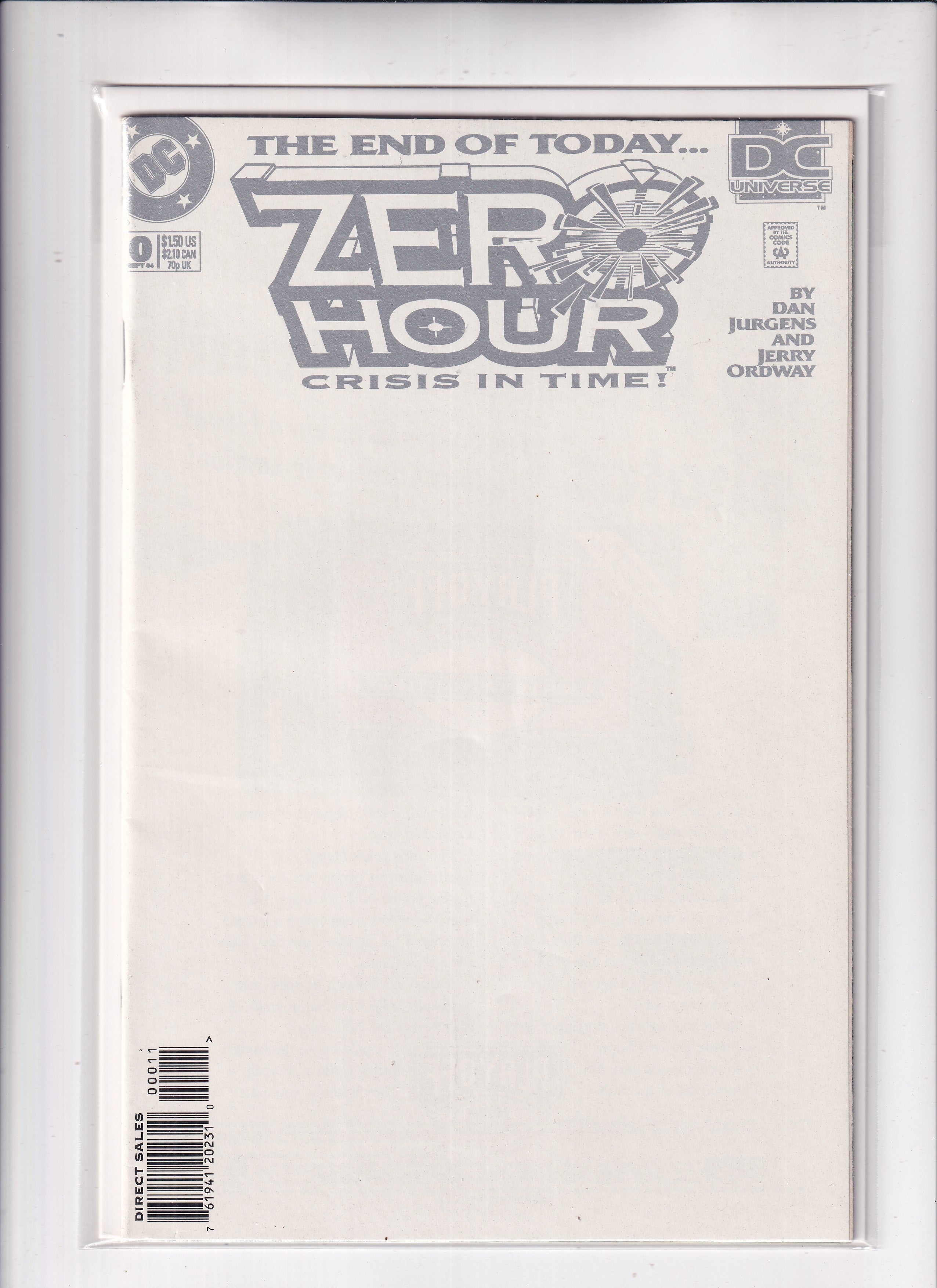 Zero Hour Crisis in Time #0