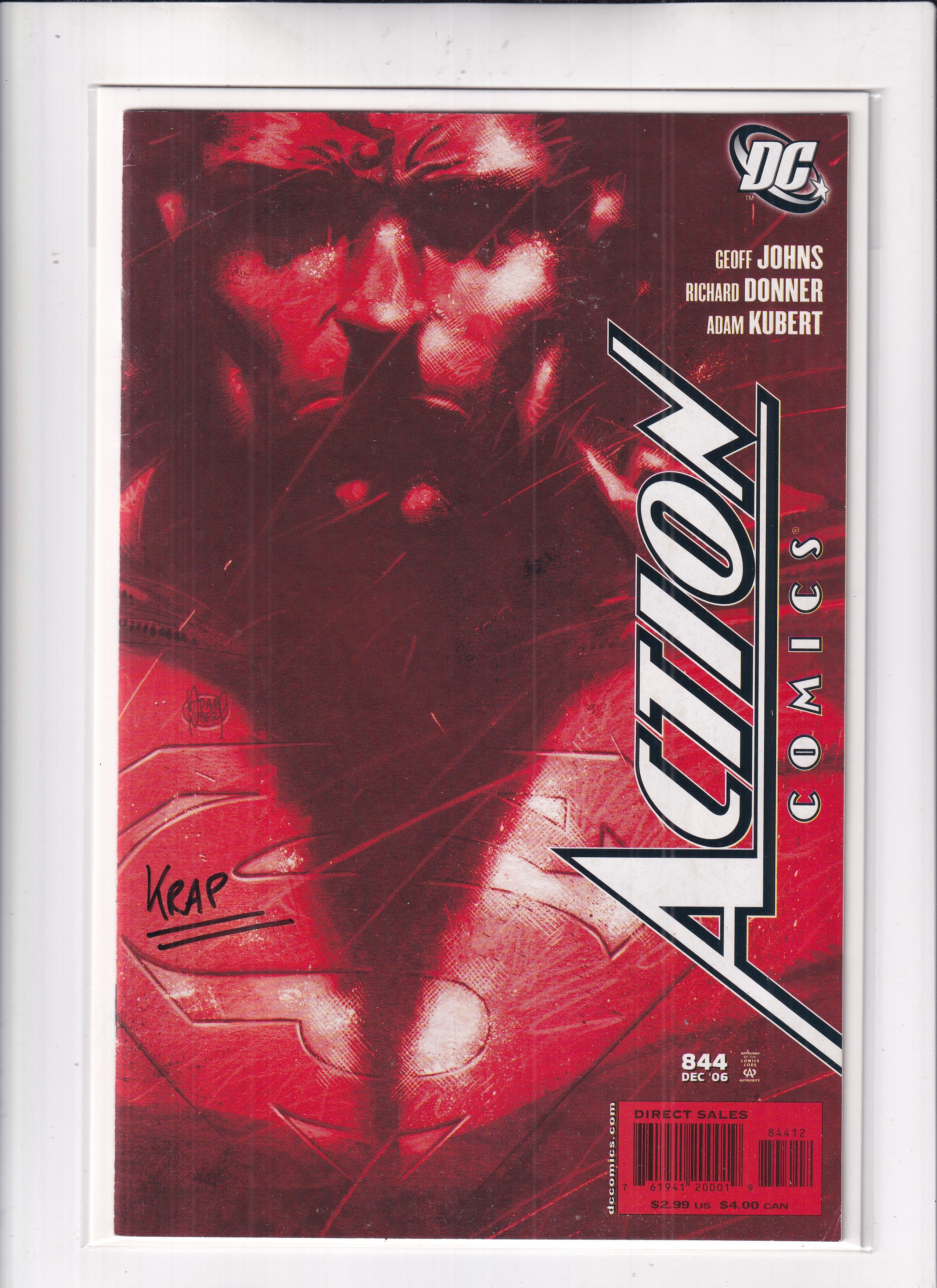 Action Comics #844 2nd Print