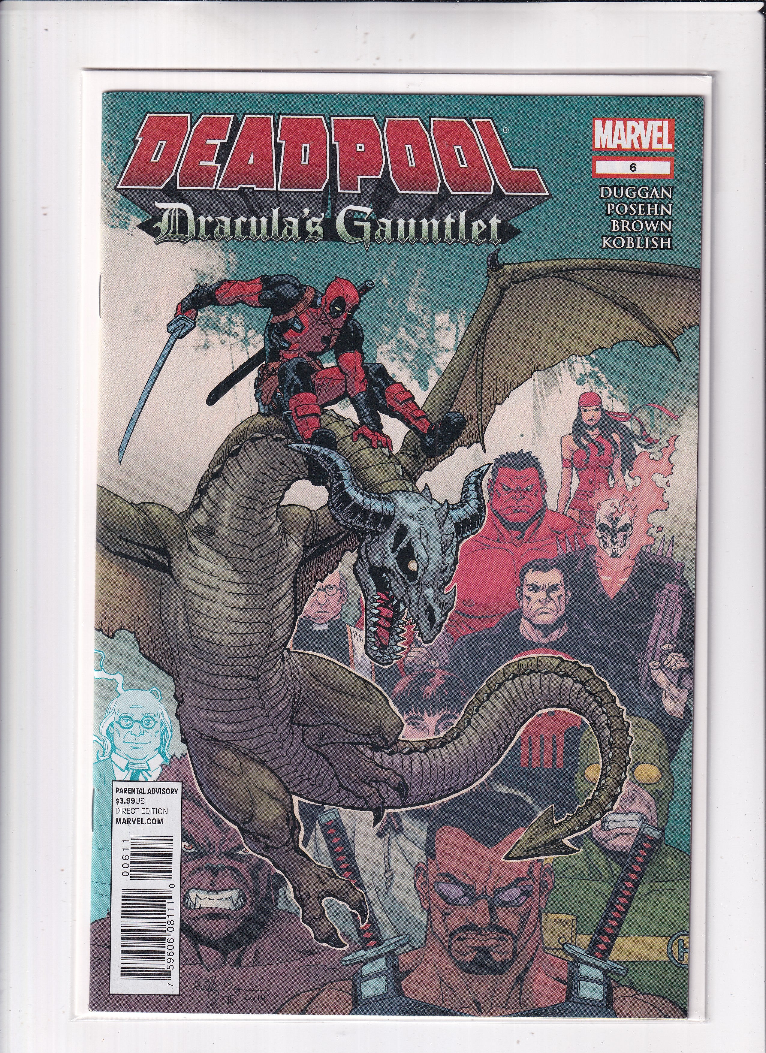 Deadpool Dracula's Gauntlet #6