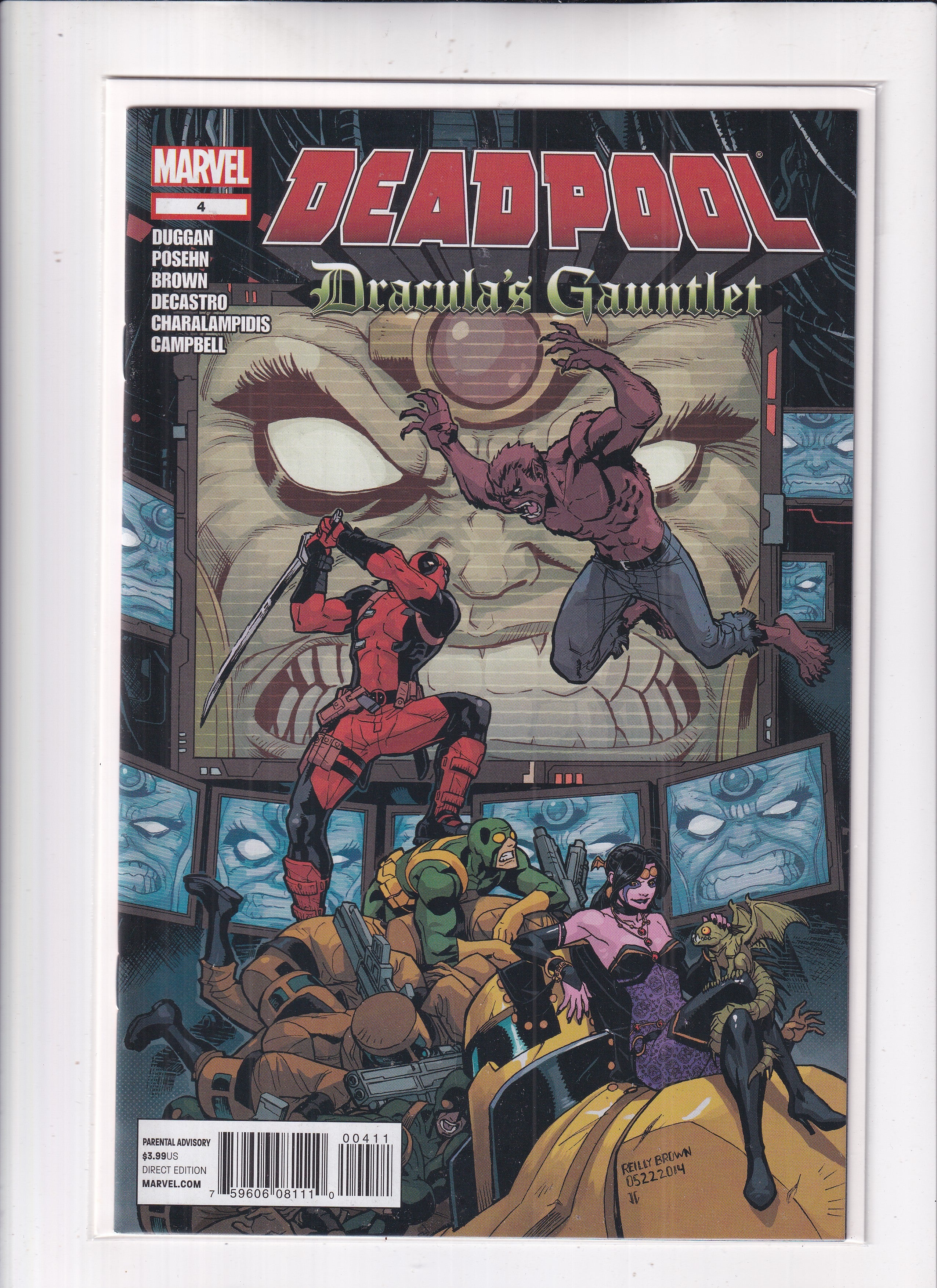 Deadpool Dracula's Gauntlet #4
