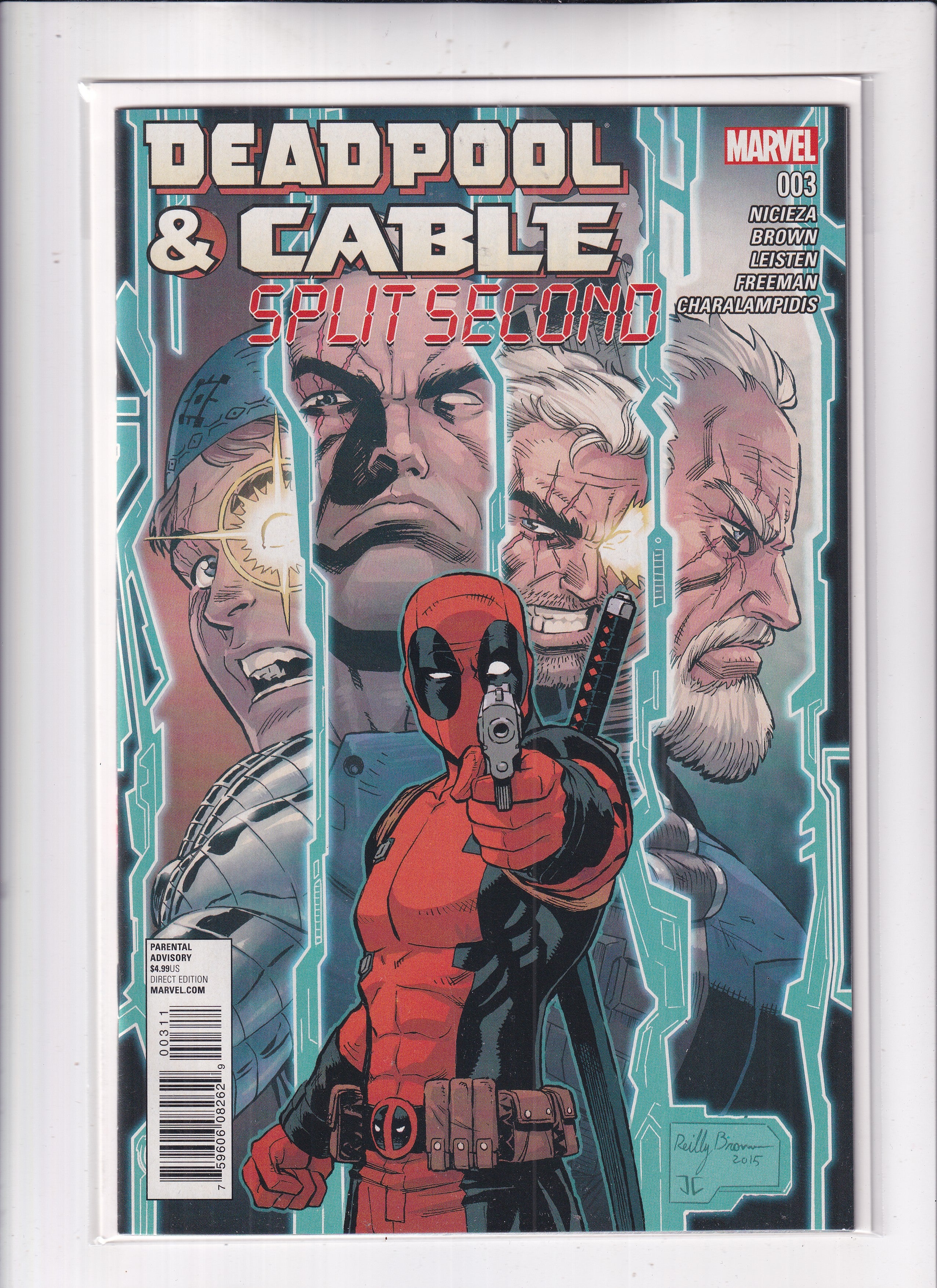 Deadpool & Cable Split Second #3