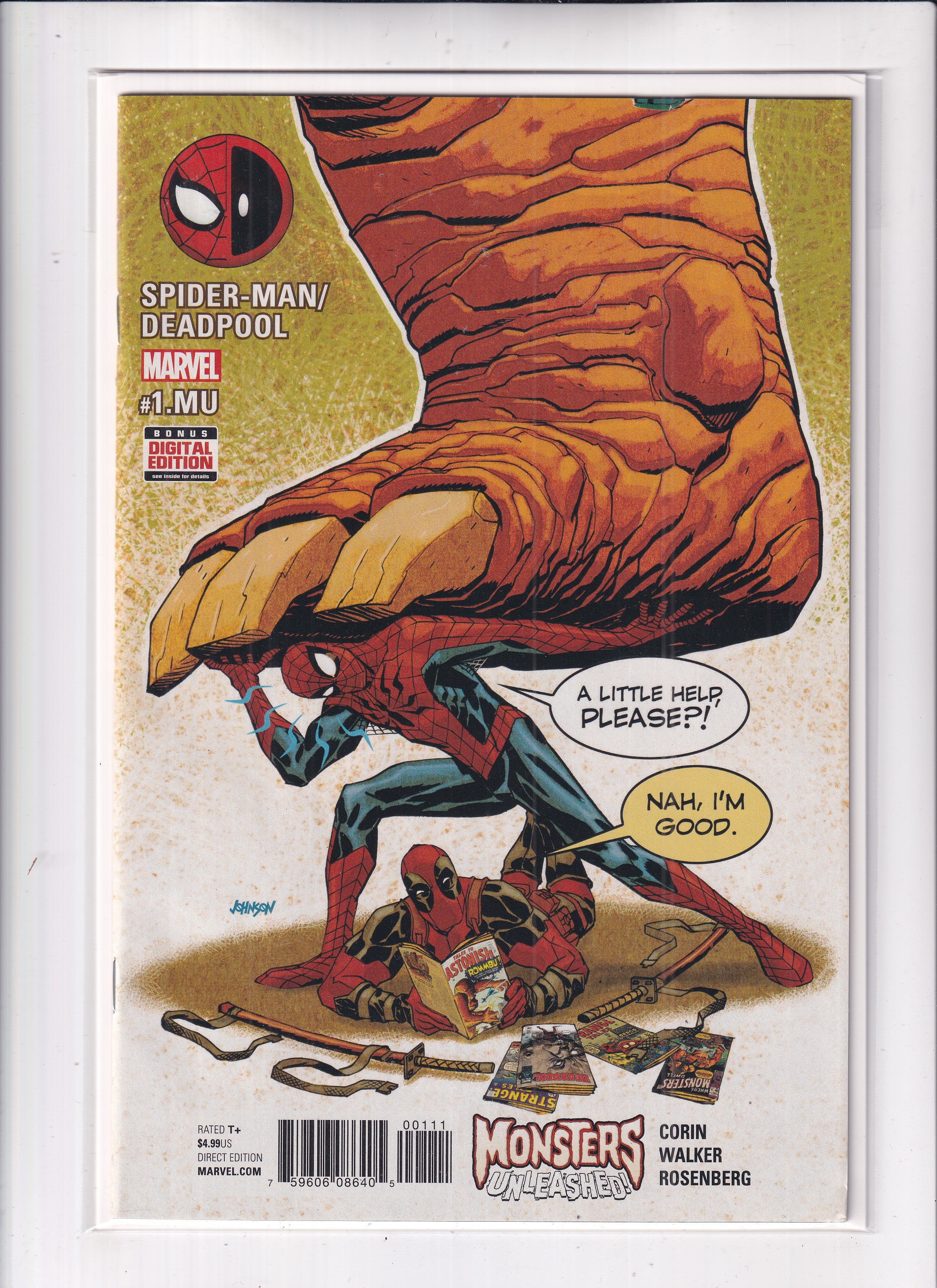 Spider-Man/Deadpool #1.MU