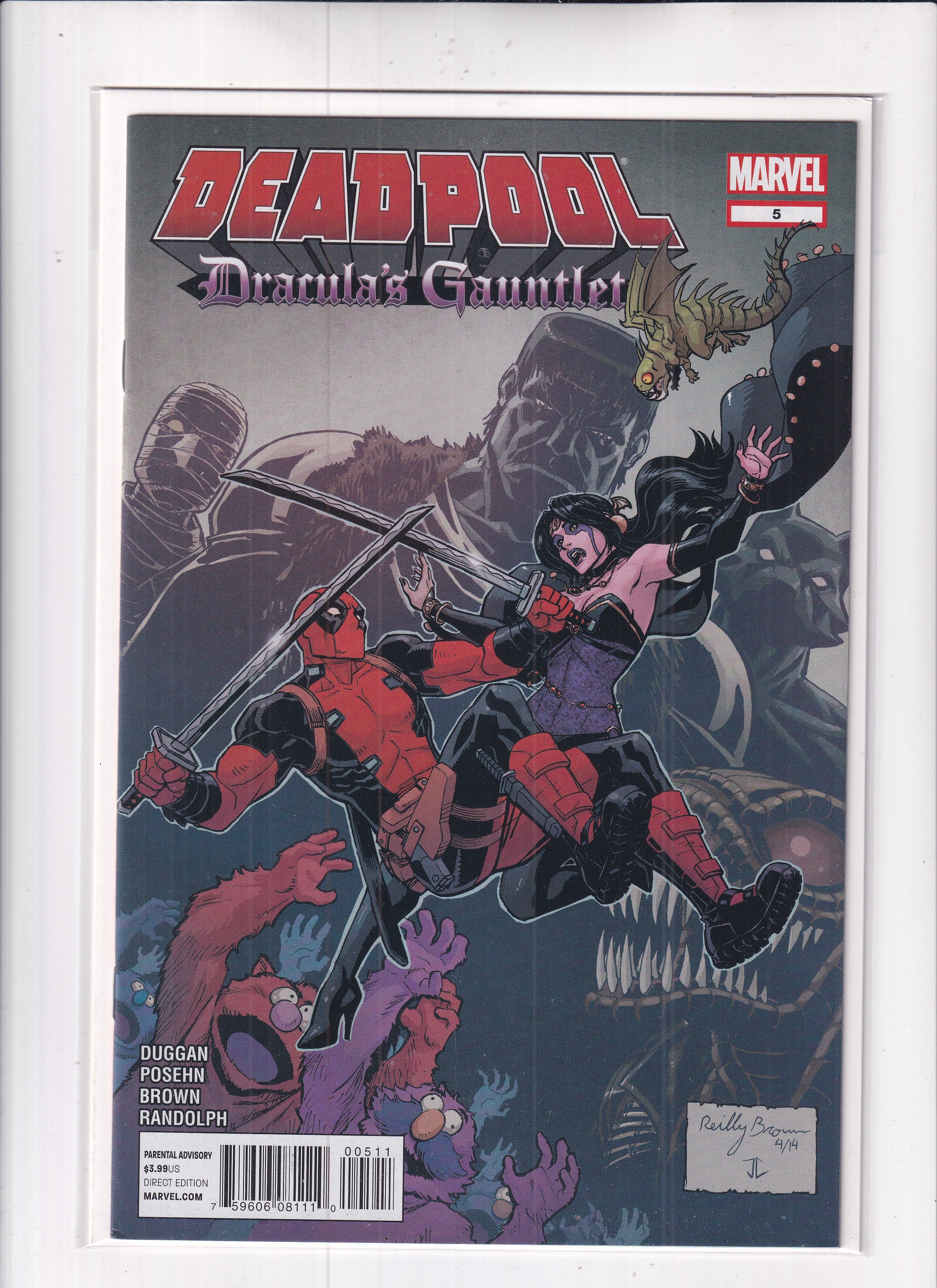 Deadpool Dracula's Gauntlet #5