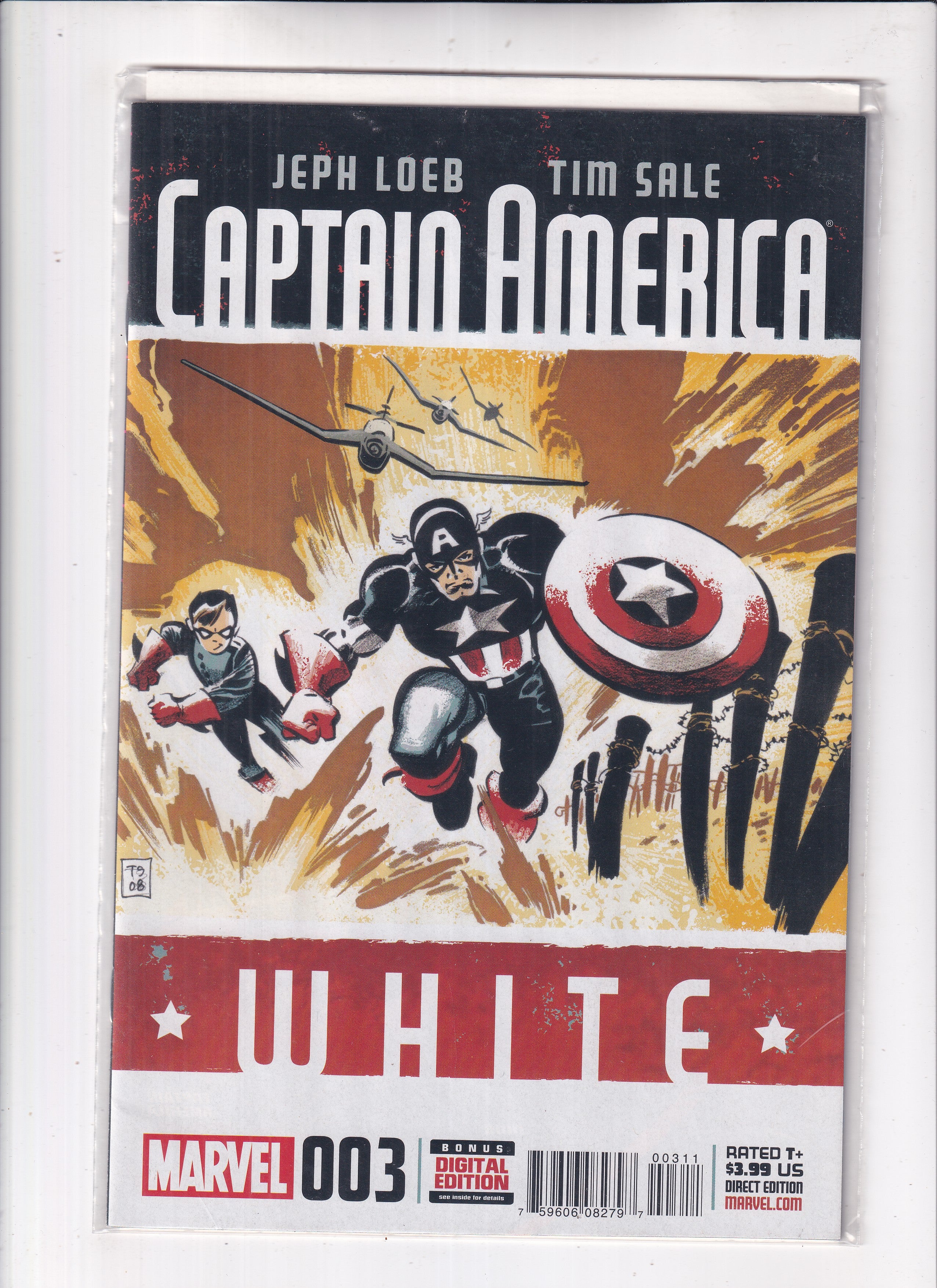 Captain America White #3
