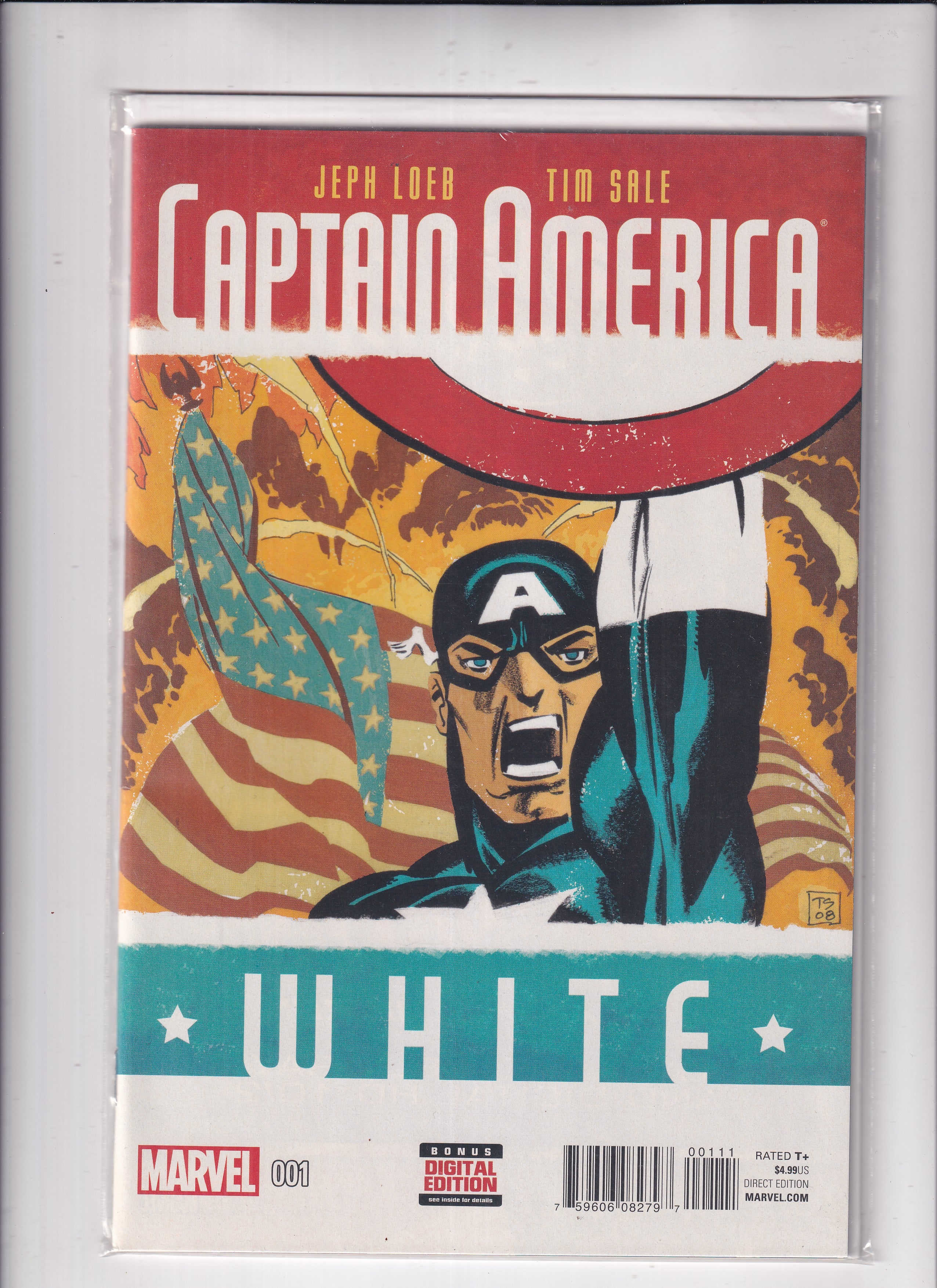 Captain America White #1