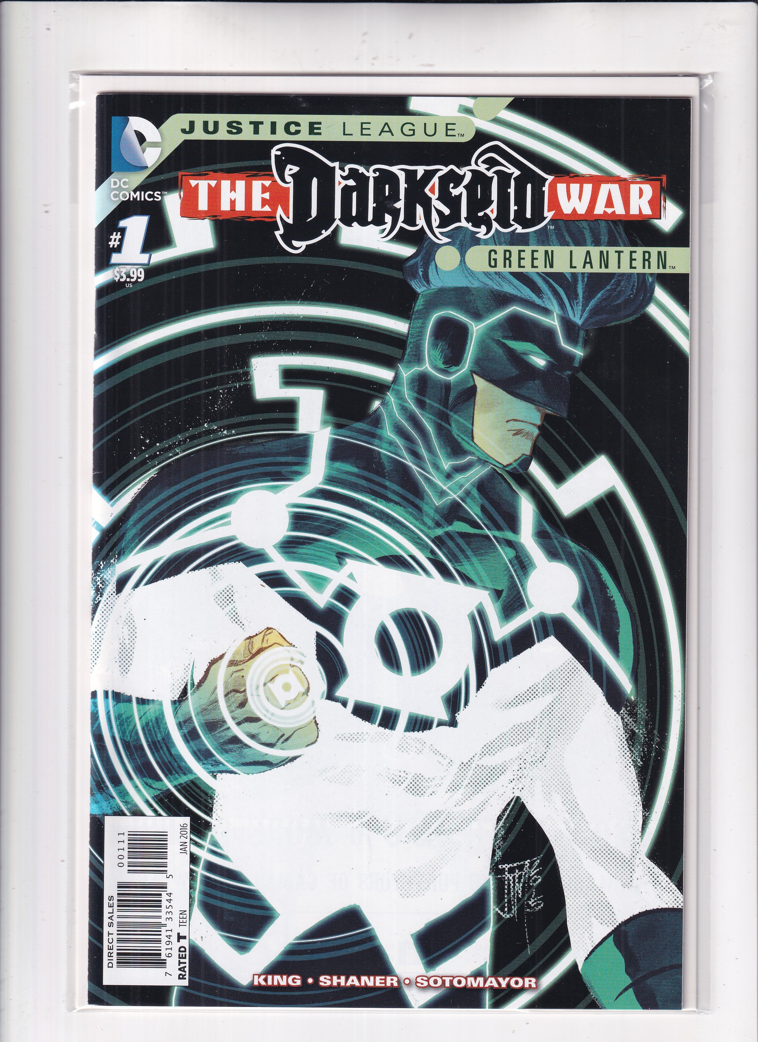 Justice League Darkseid War Green Lantern #1