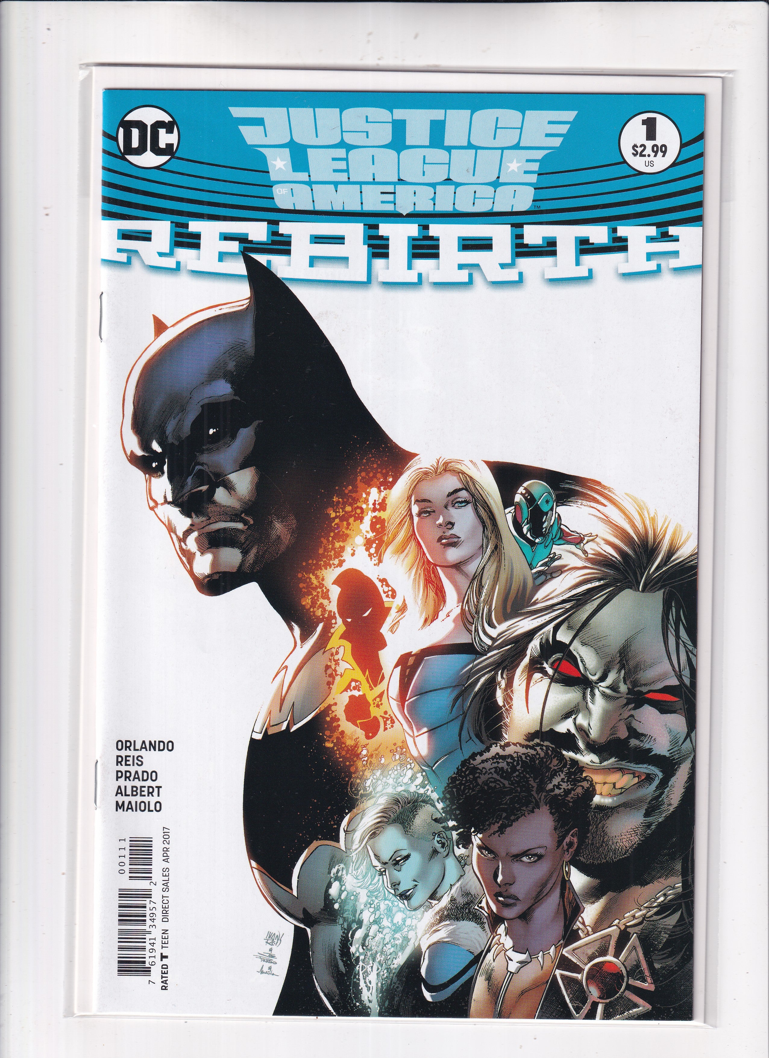 Justice League of America #1 Variant