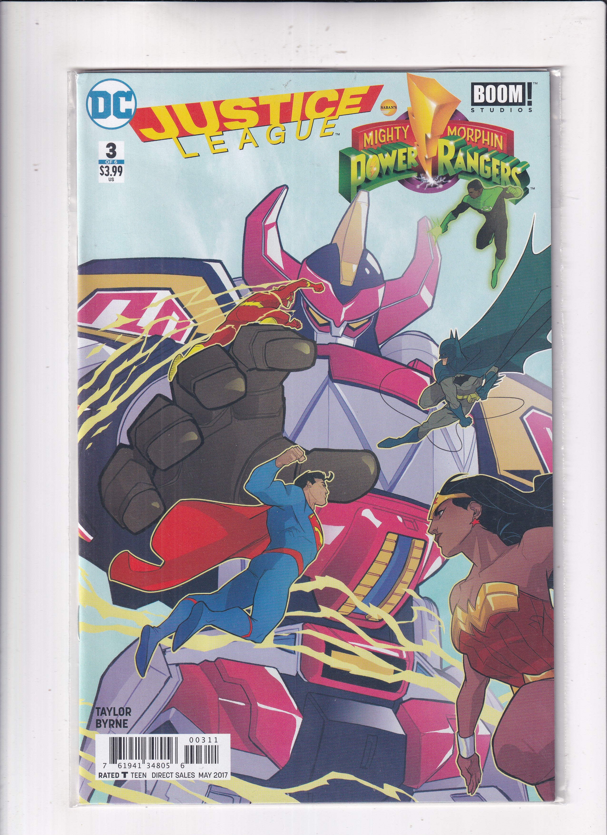 Justice League/Power Rangers #3
