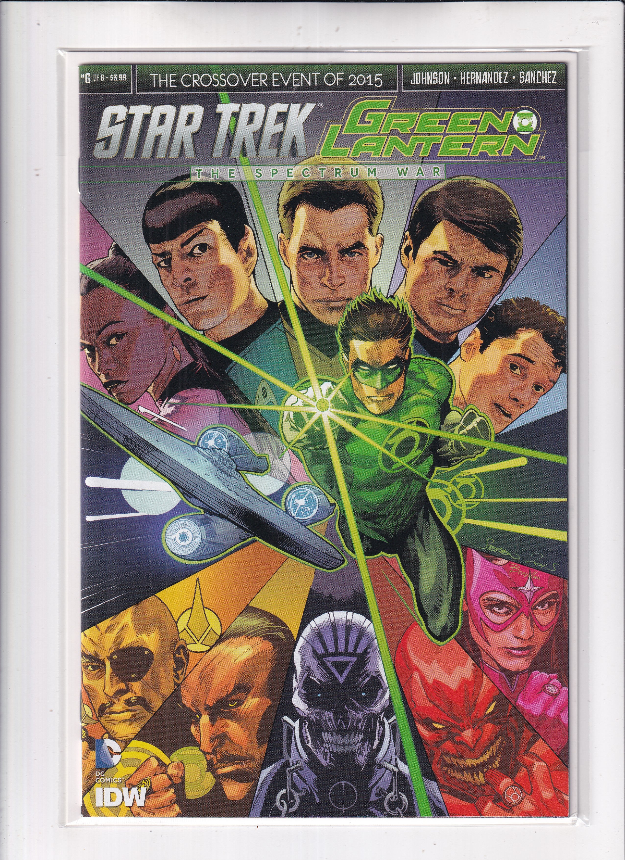 Star Trek/Green Lantern The Spectrum War #6